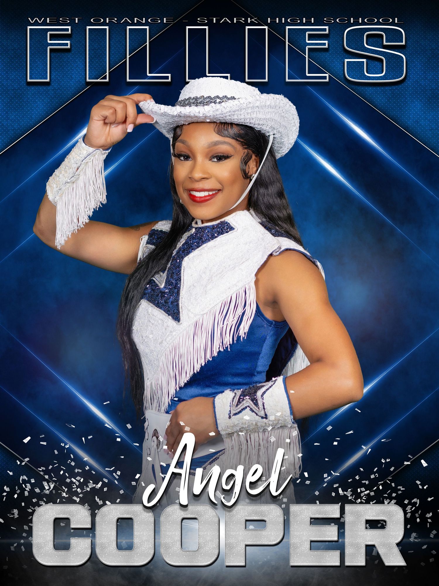 West Orange Stark - Sports Banners
