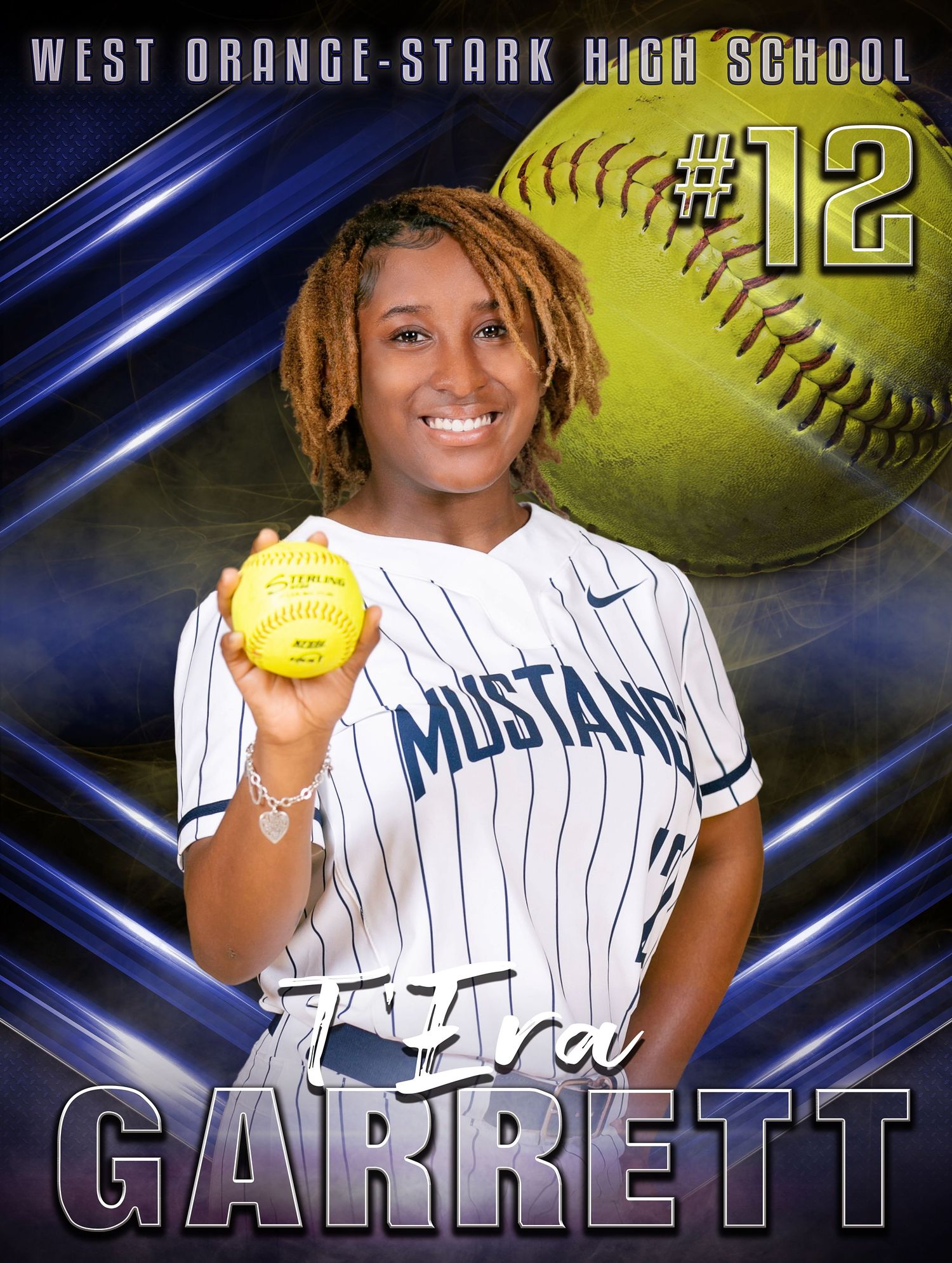 West Orange Stark Softball Sports Senior Banner
