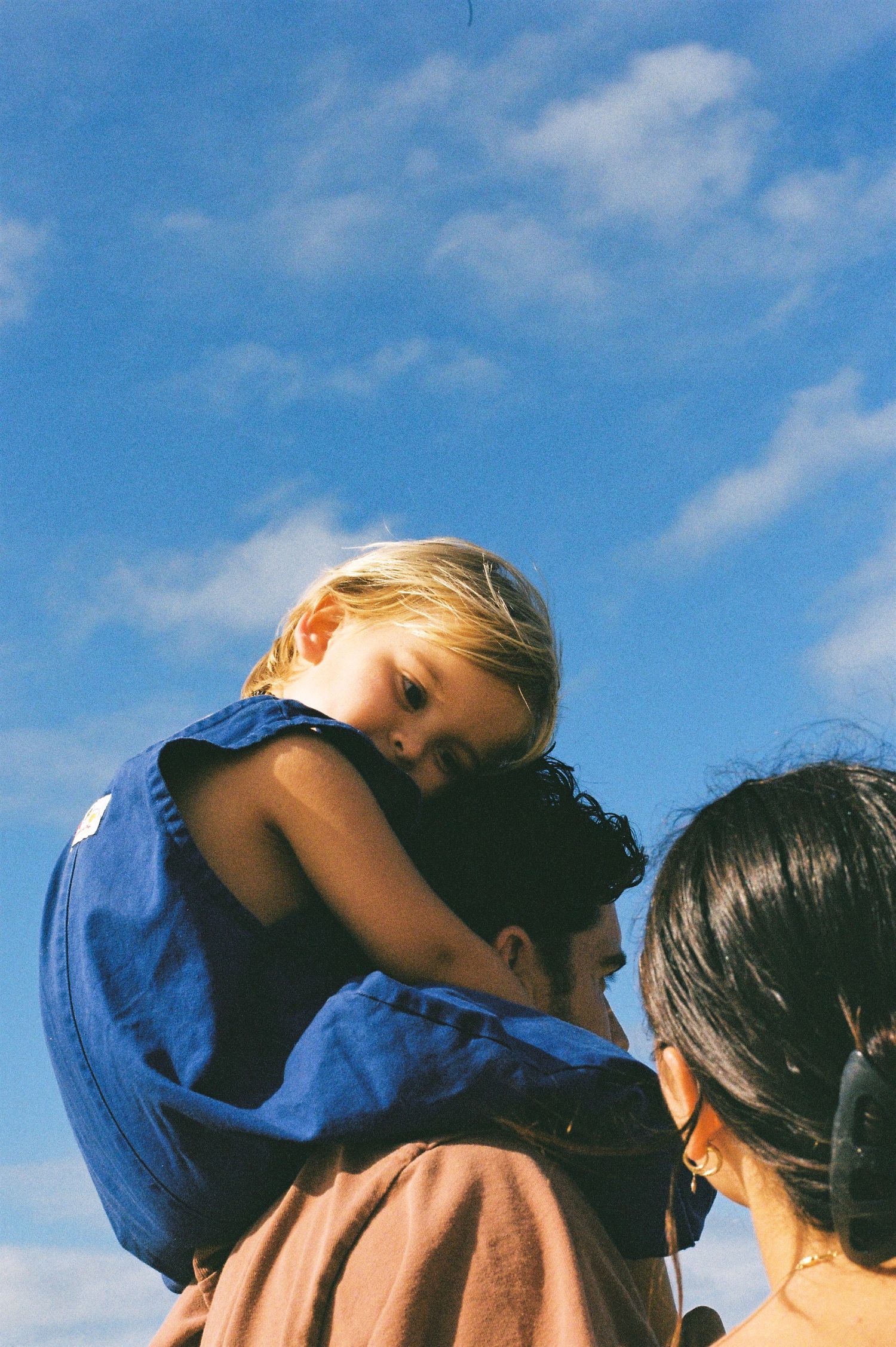 Documentary-style family photography.
