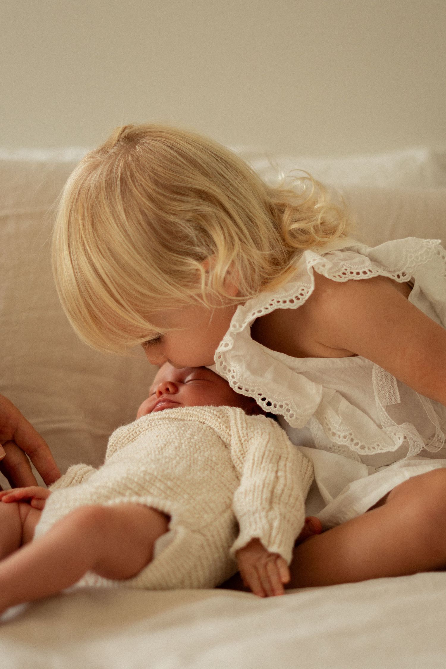 Sisterly love.