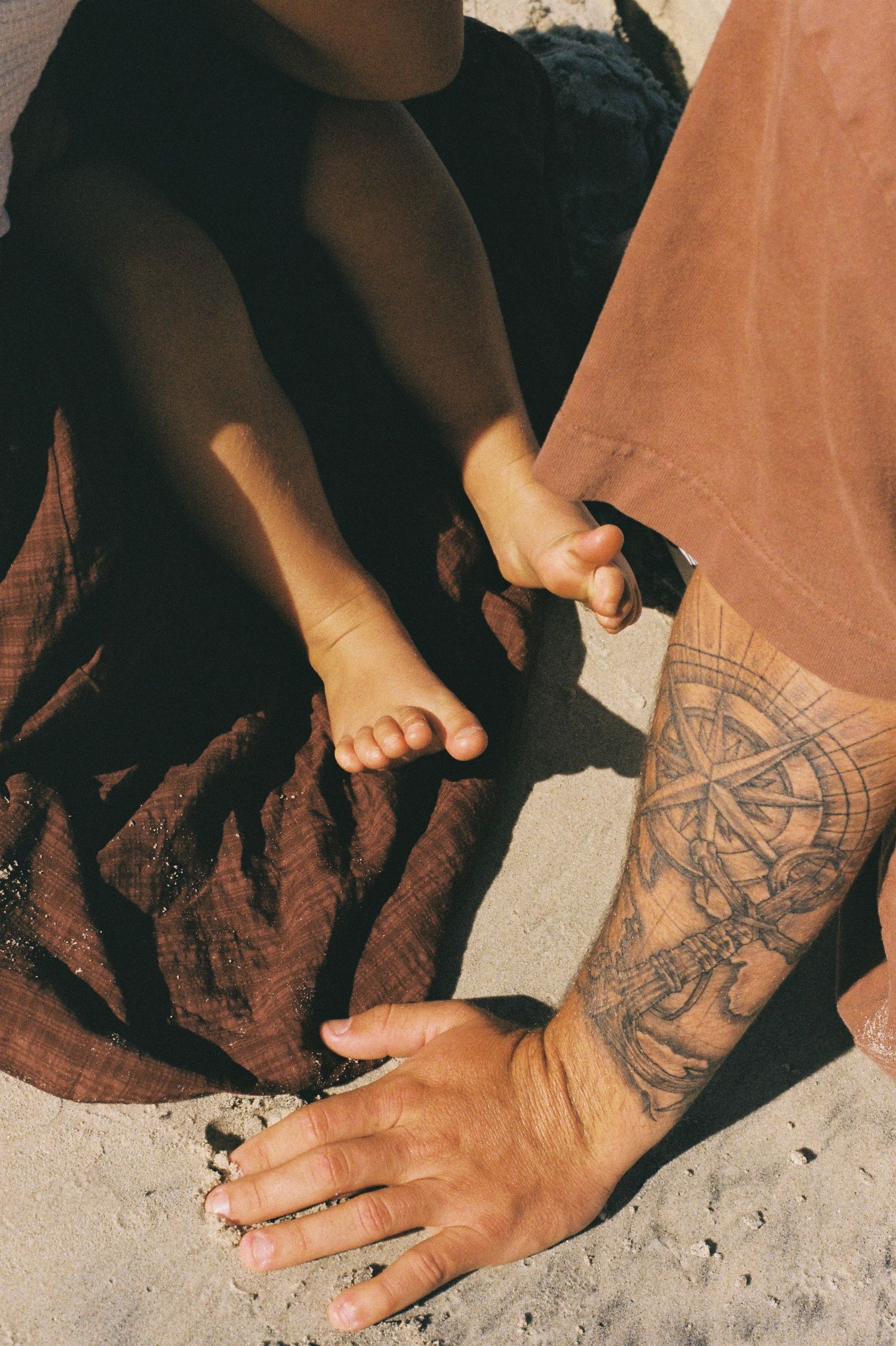 Documentary-style family photography.