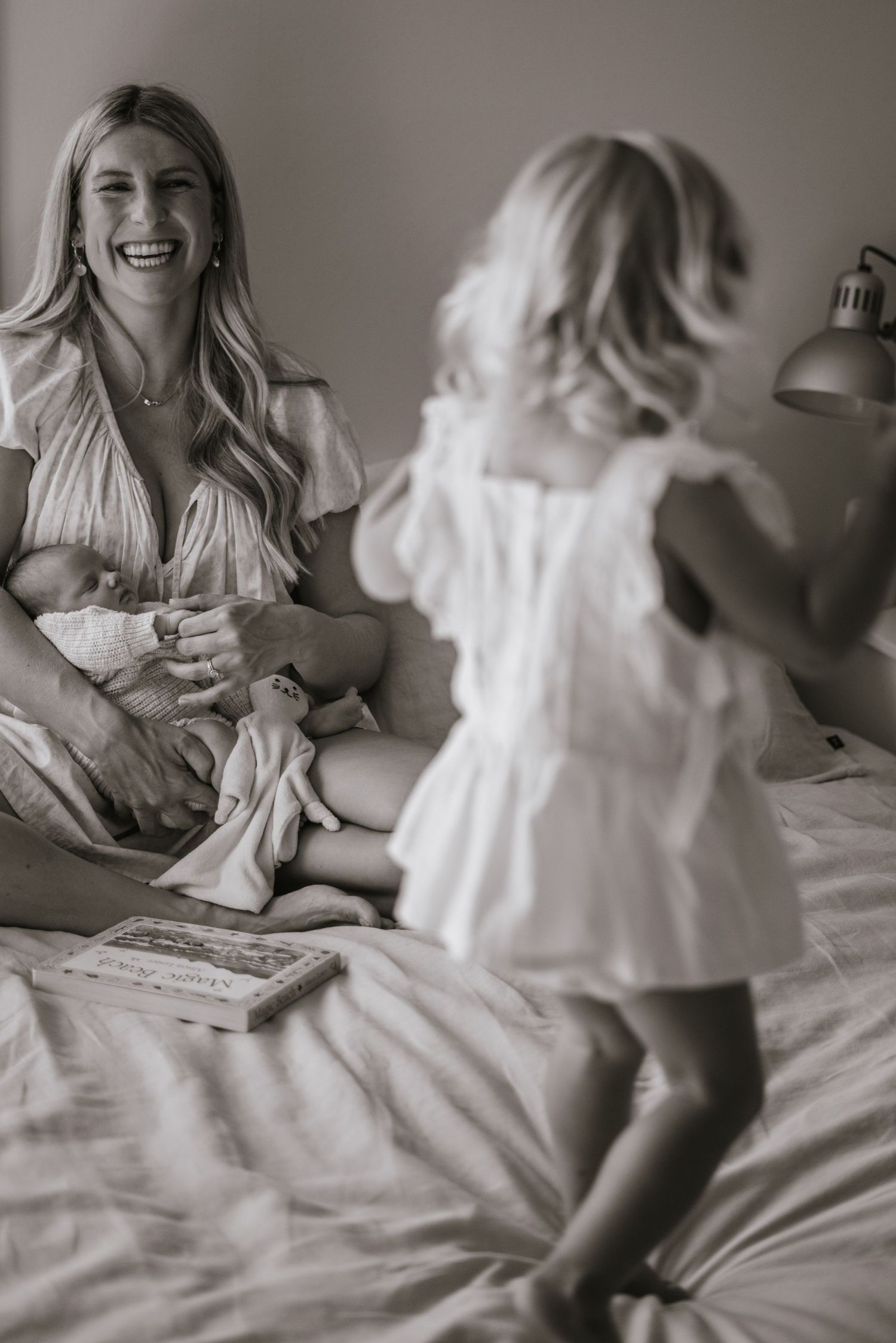 Playful family memories.