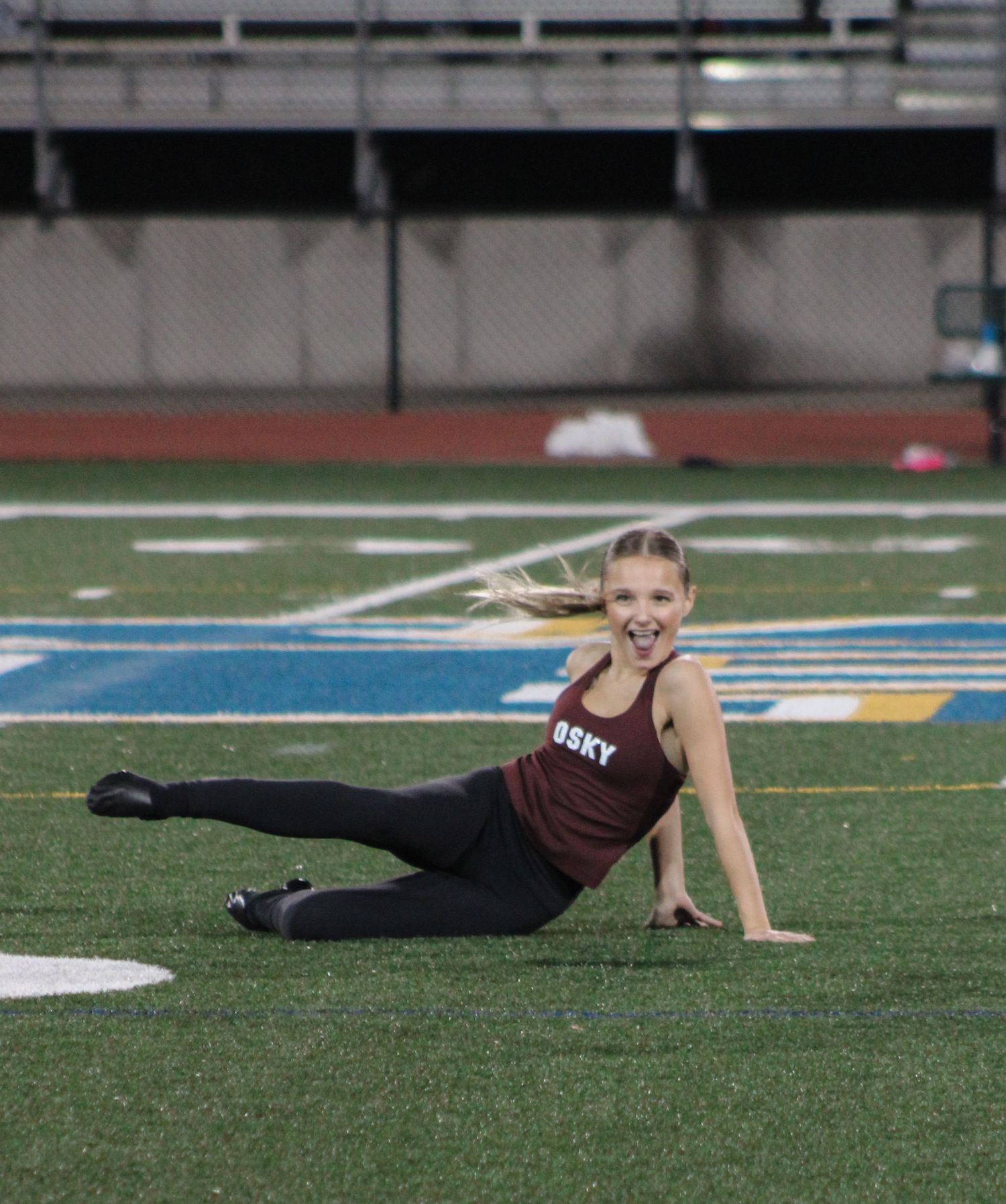 Oskaloosa HS (Dance Dynamix) Dancer performing taken by Flicks by kaelan k