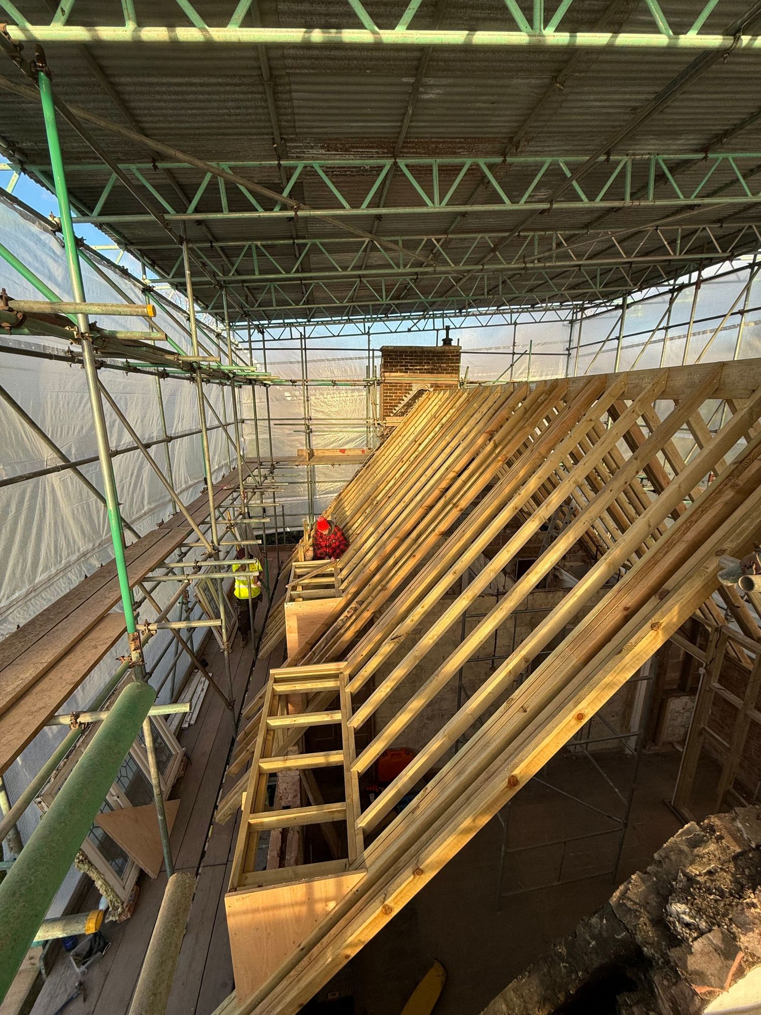 Dormer construction and Pitched Roof