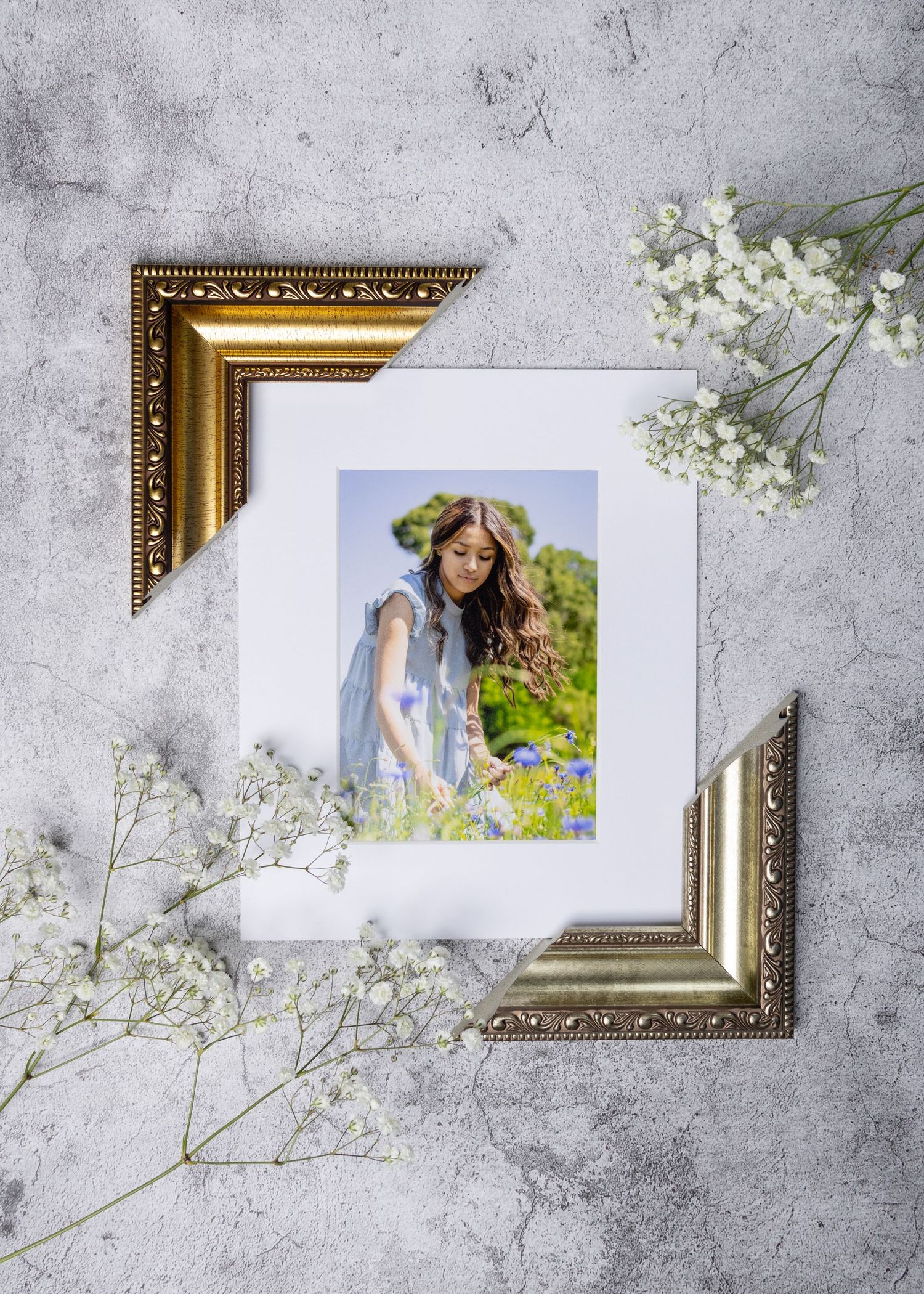 wall art con marcos personalizables