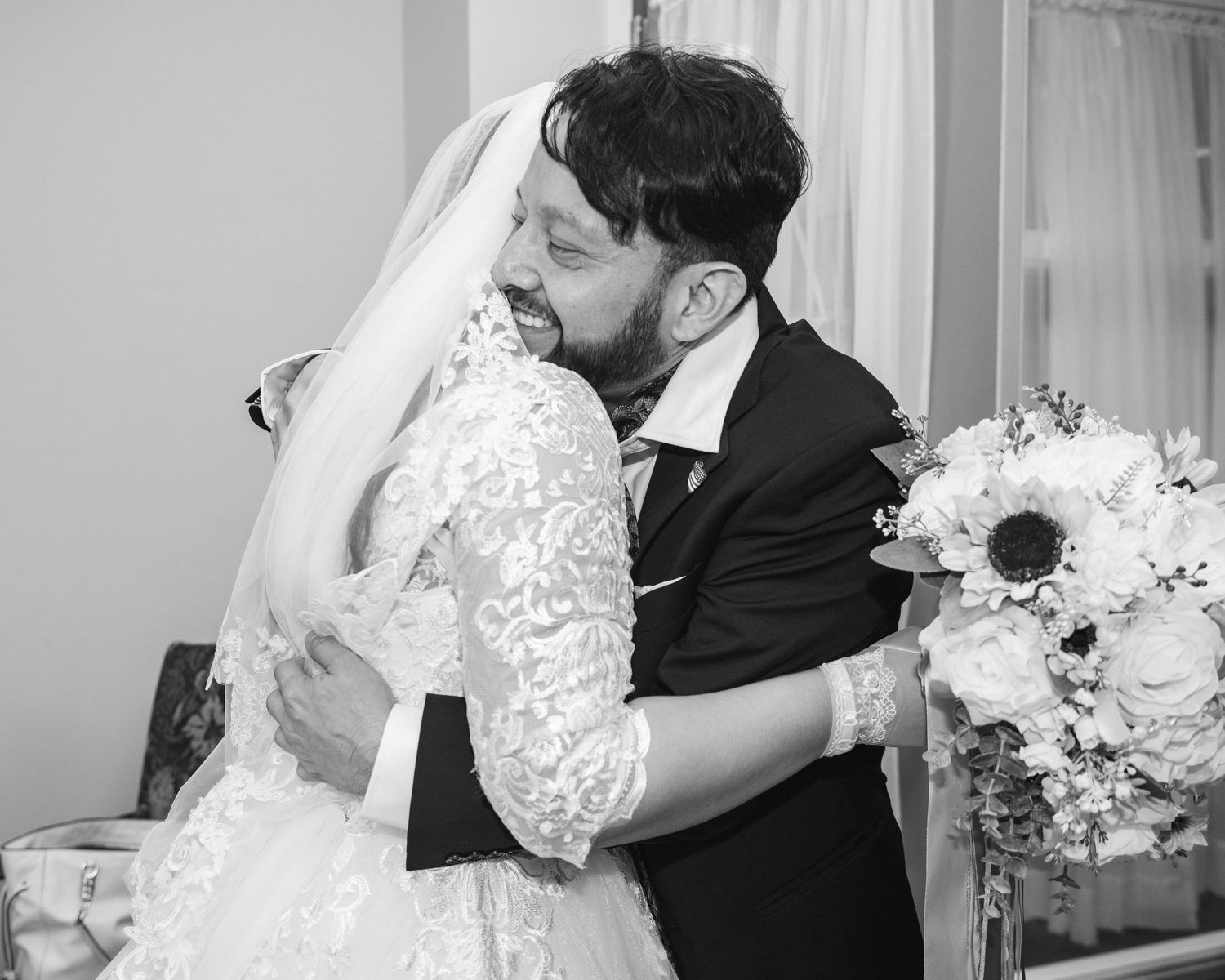 Genuine first look moments filled with emotion, hugs, laughter, and unforgettable reactions.