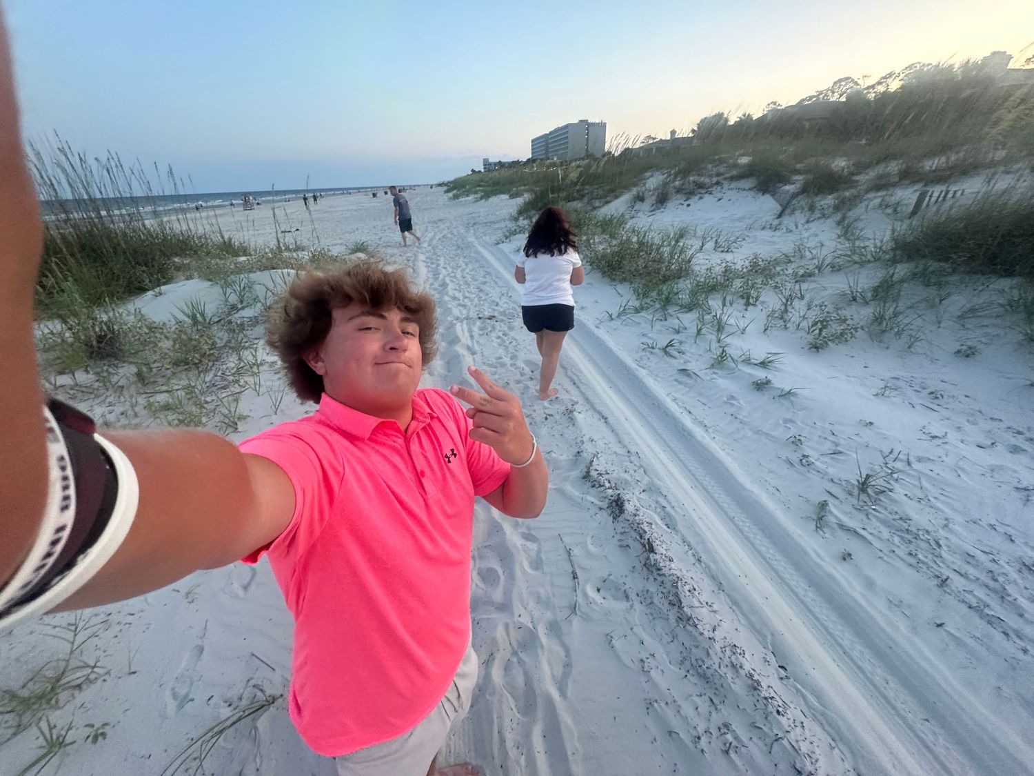 Guy at beach