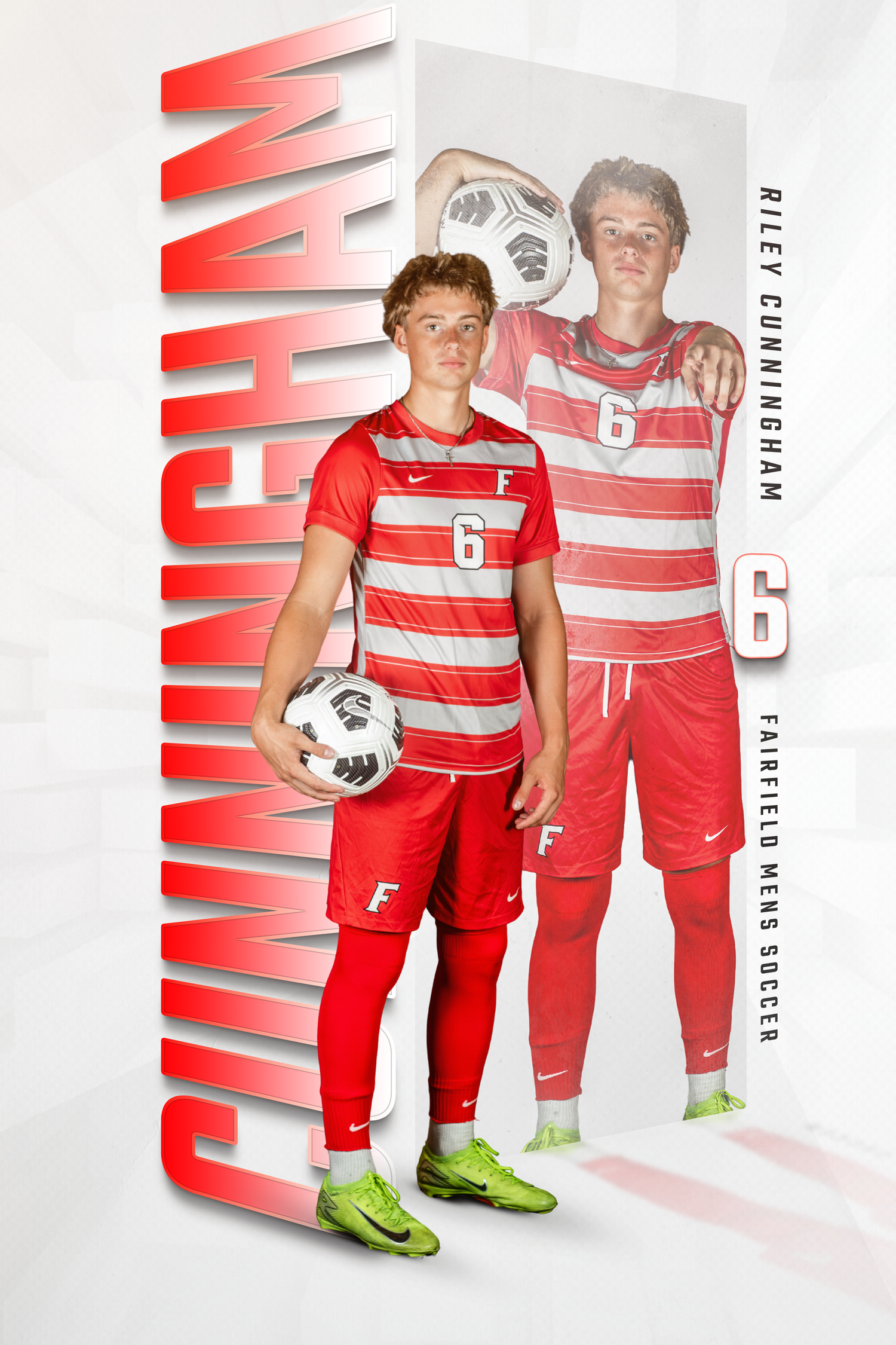 Mens soccer senior banner.
