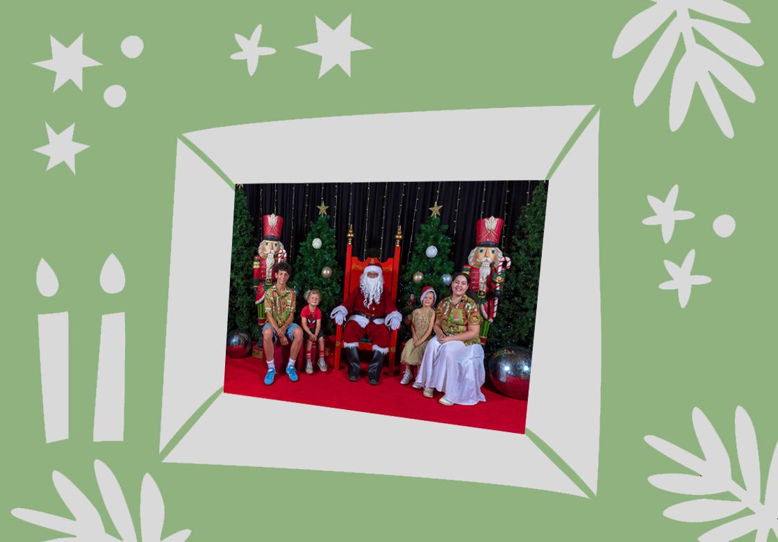 Purchase a Printed photo session at Santa's Wonderland 2025.