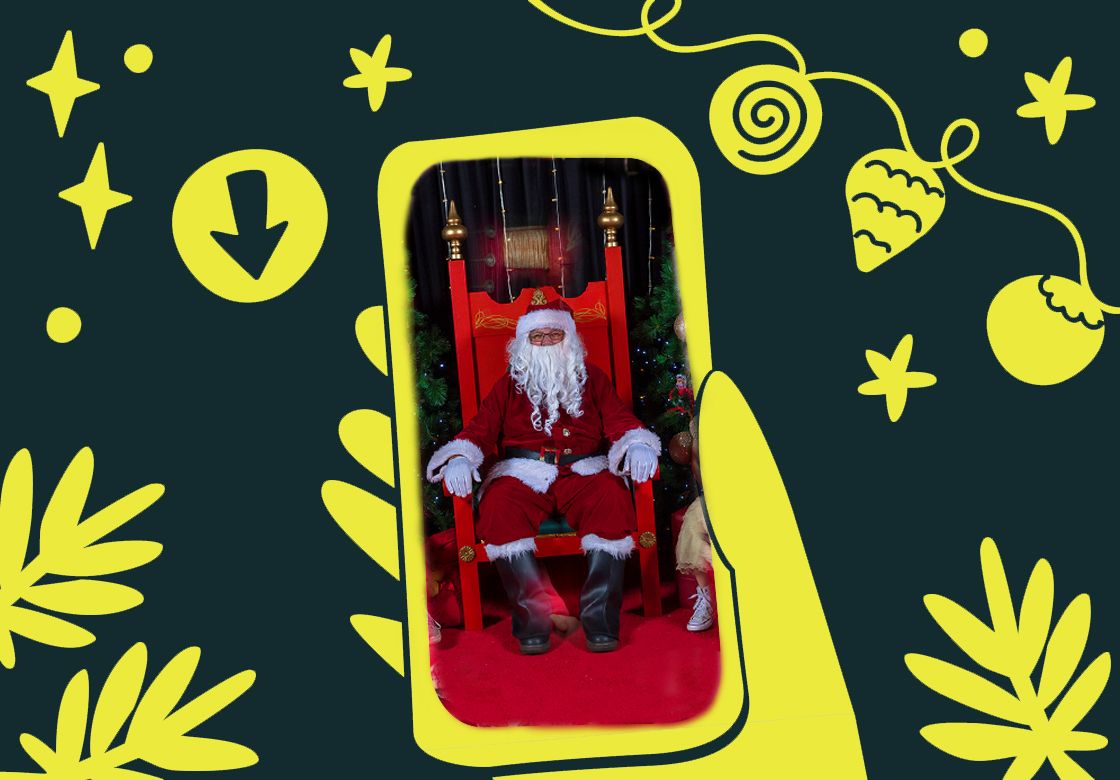 Purchase a Digital download photo session at Santa's Wonderland 2025.