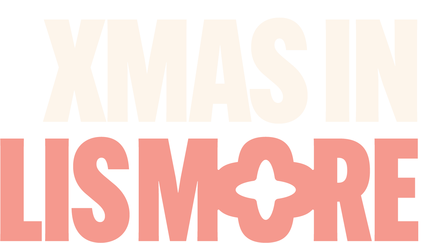 Light colored text overlay design with repeated typography pattern.