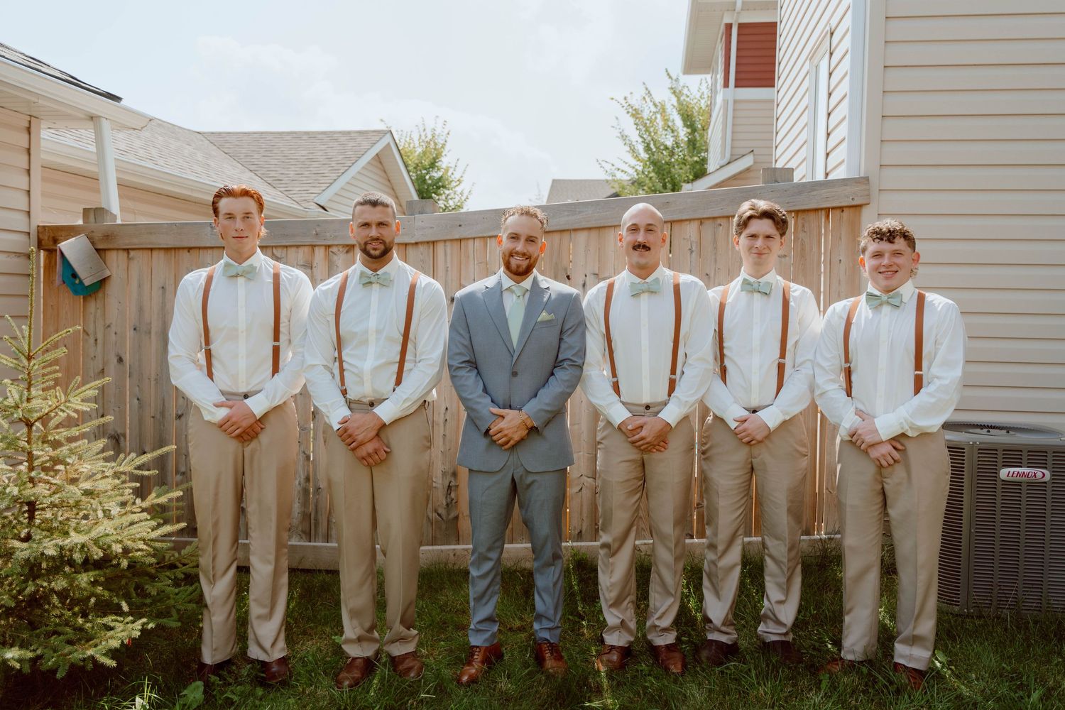 Edmonton groomsmen photos