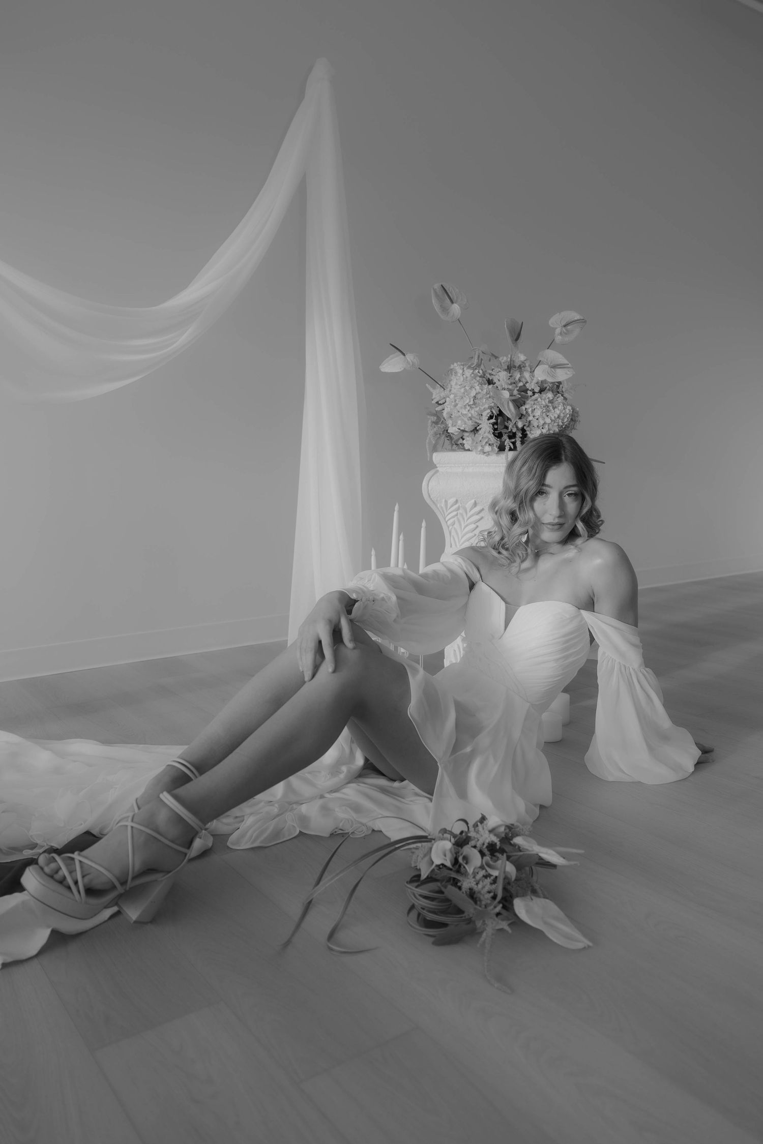 Modern bridal photography