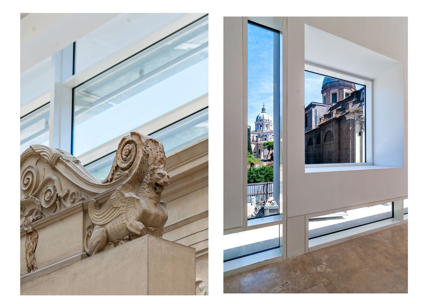 Ara Pacis Museum Rome Italy, Project by Mier associate architectural details.