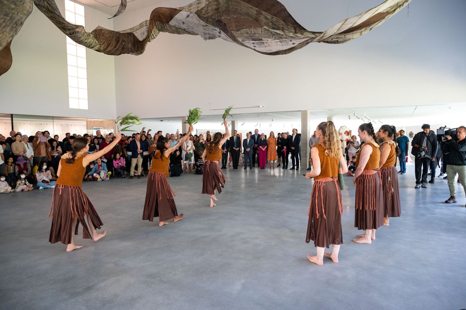 Performance and ceremony taking place in the main gallery at Powerhouse Museum Castle Hill
Sydney, Australia