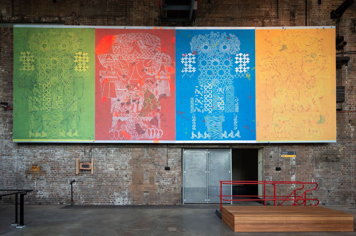 Biennale of Sydney White Bay Power Station, art installations.