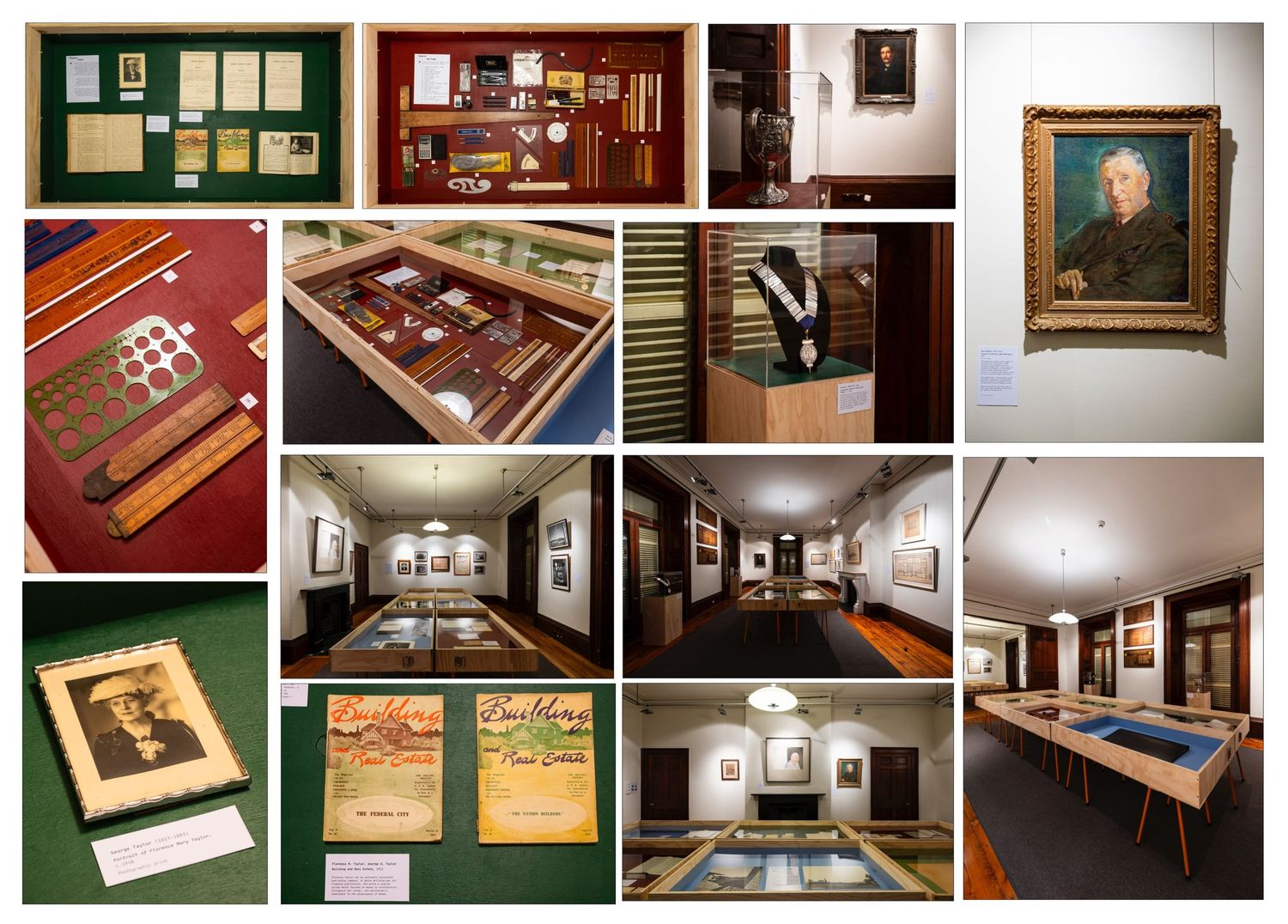The Treasures of Tusculum exhibition showcases objects & documents in NSW architectural history through archival material, personal records.