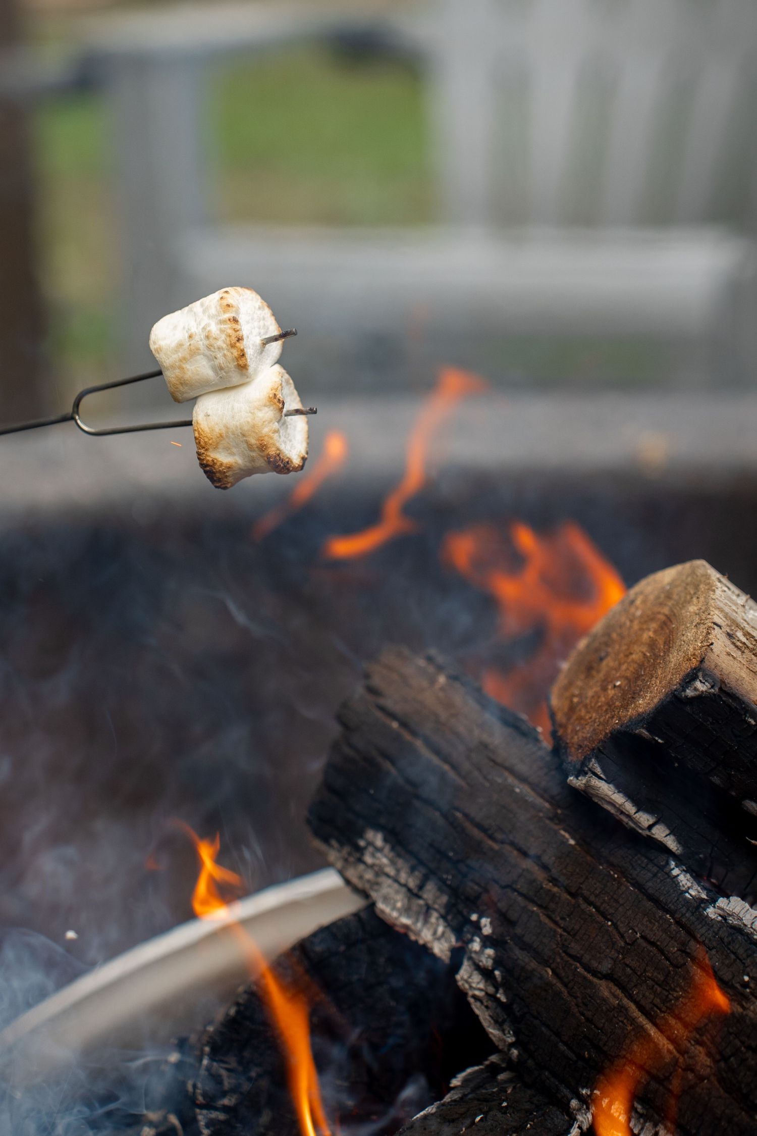 Marshmallow toasting