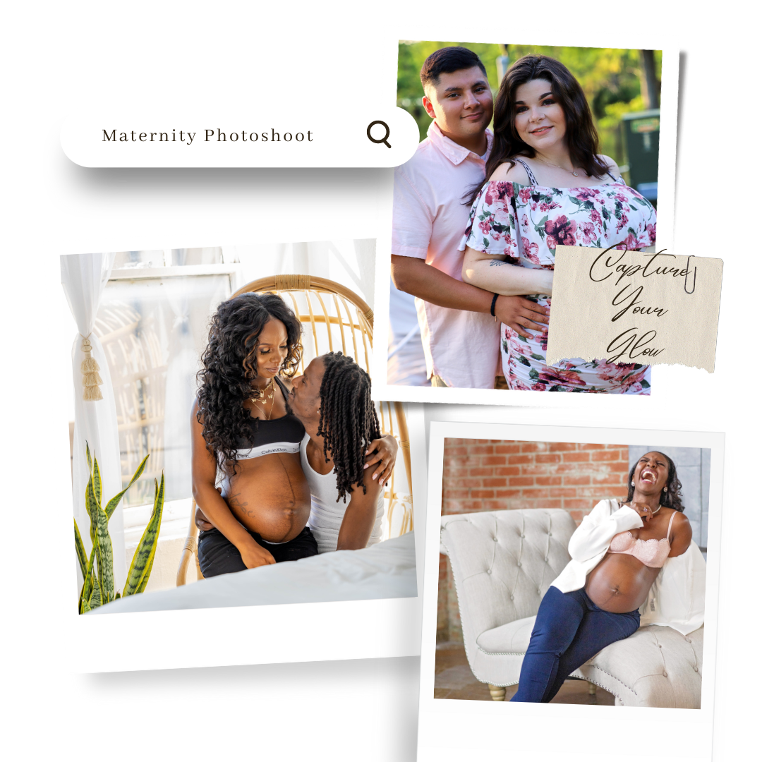 Empowering maternity photography Dallas Fort Worth — bold editorial bump portrait by Studio Mari Forney TX, formerly Mari Jaxn Studio