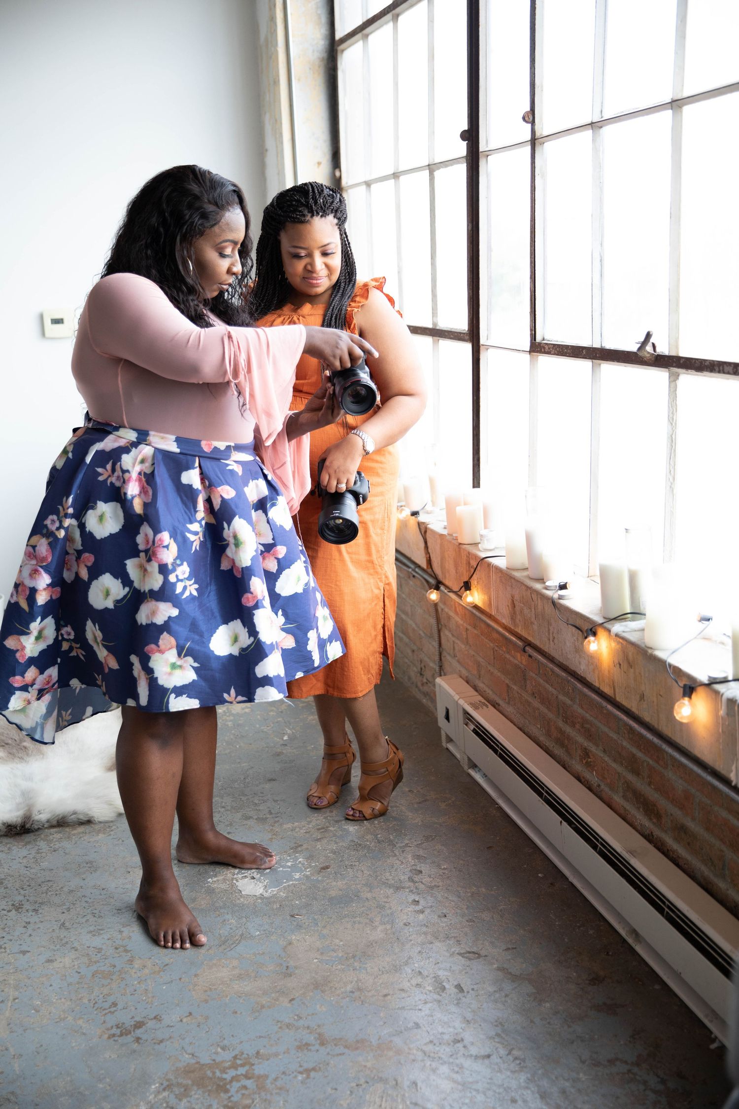 Studio Mari photographer — vibrant editorial portrait of Mari Jaxn, DFW lifestyle photographer based in Forney TX