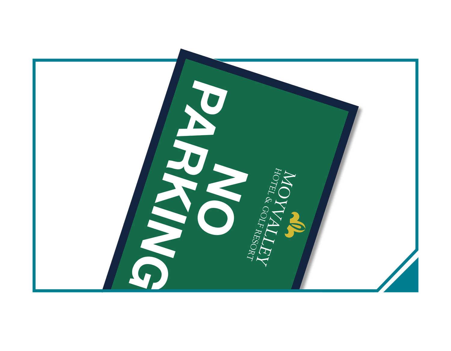 Durable Dibond signage designed and printed for business branding and wayfinding.