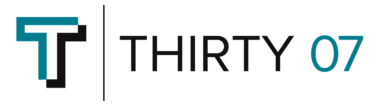 Thirty 07 Graphic Design & Printing logo.