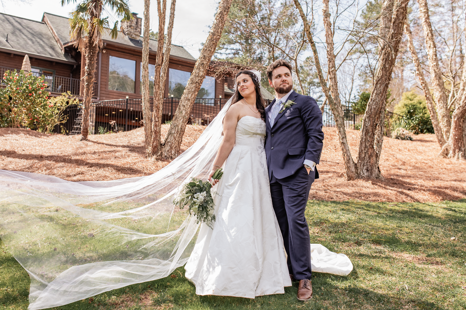 Bride and groom portraits on their wedding day in atlanta georgia, wedding photogrpaher, local, wedding inspo