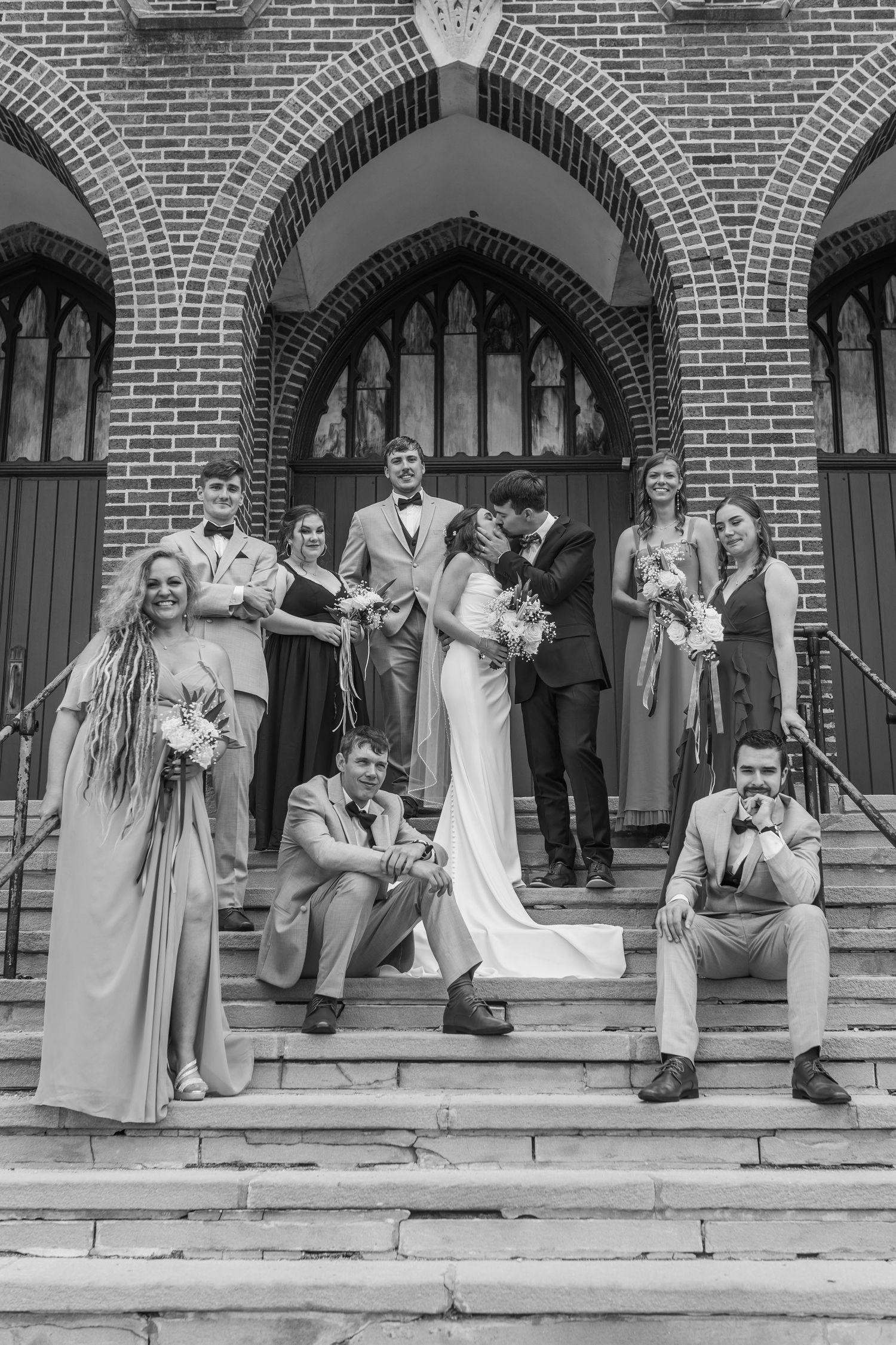 Catholic Wedding, church, Christian, faith based wedding, Michigan wedding party,