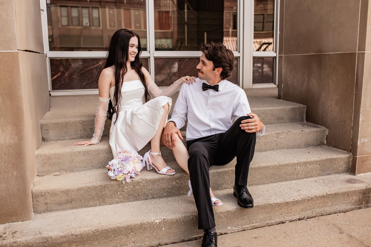 Courthouse wedding photography, Tuscola county wedding photography, Imlay wedding photography, Couple dancing, dancing, ceremony, i do, love