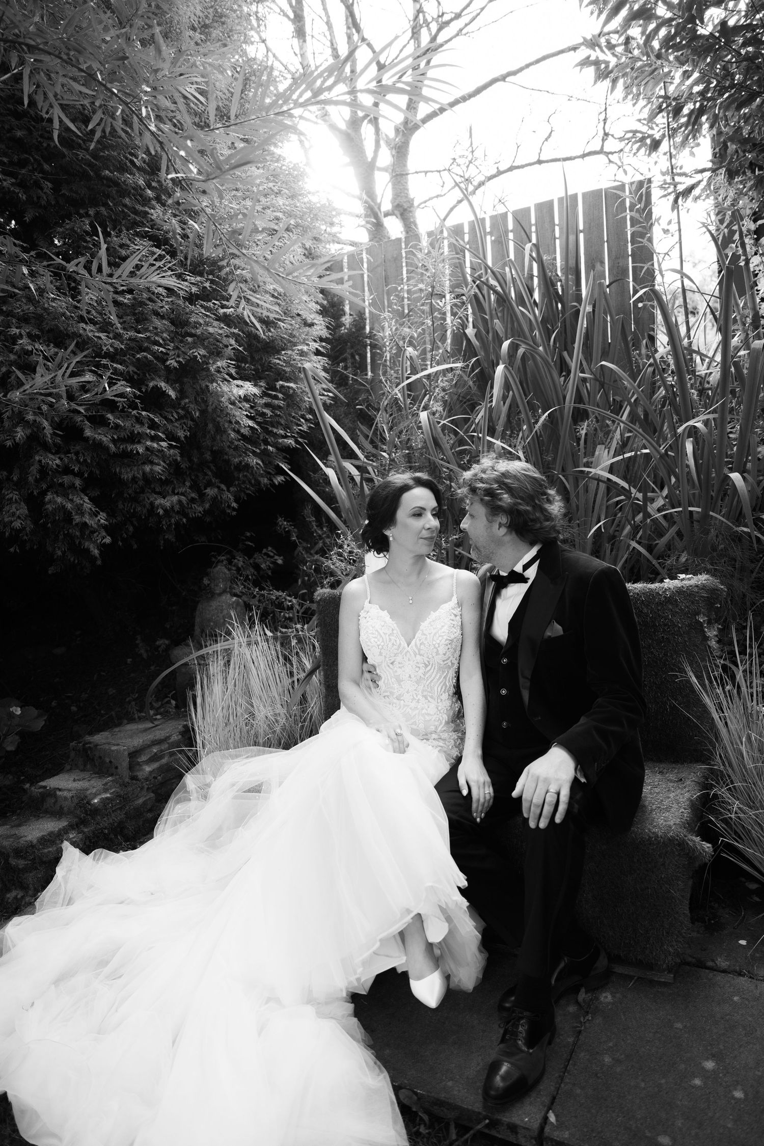 Manchester wedding photographer capturing soft editorial of couple portraits at Grains Bar Hotel, Saddleworth by Tina Hevingham.