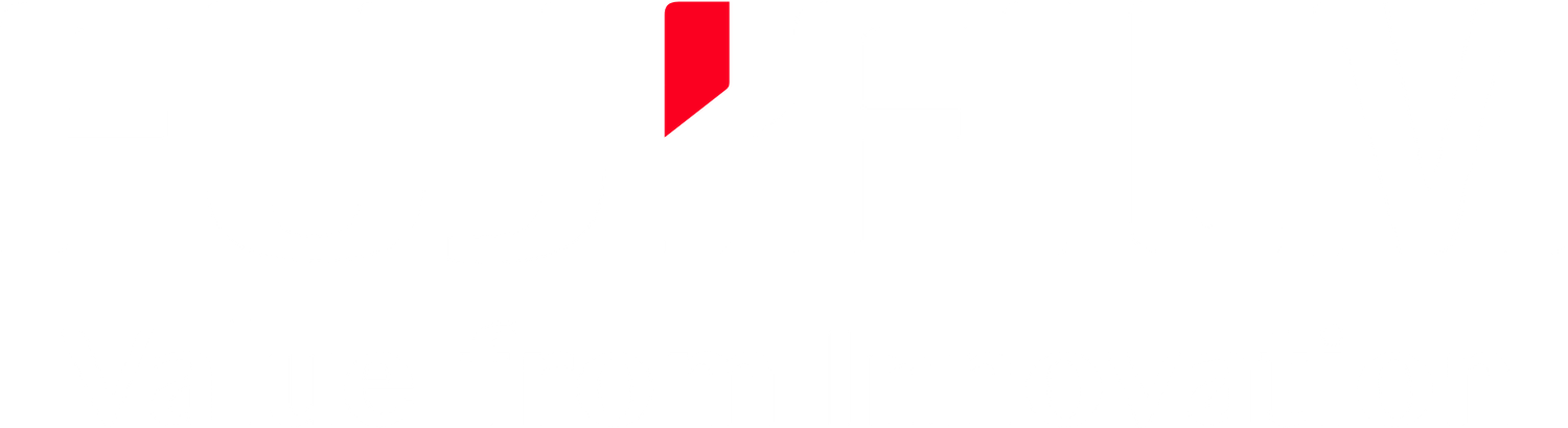 Minimalist red accent line design element.