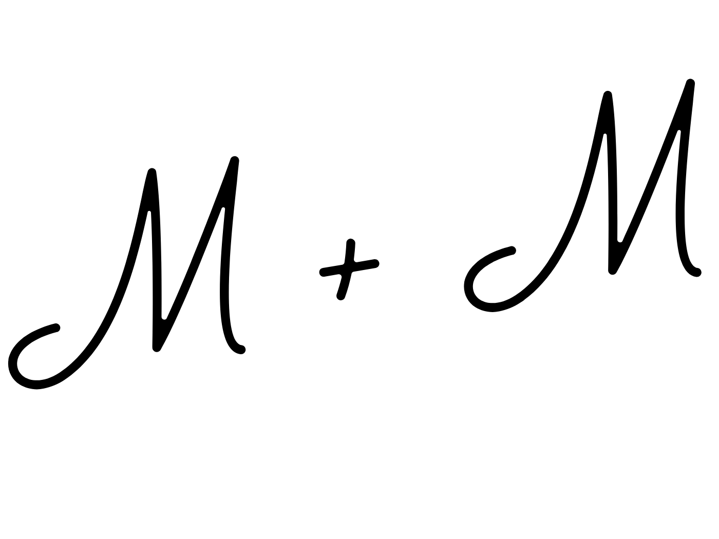 Handwritten text in black ink on white paper