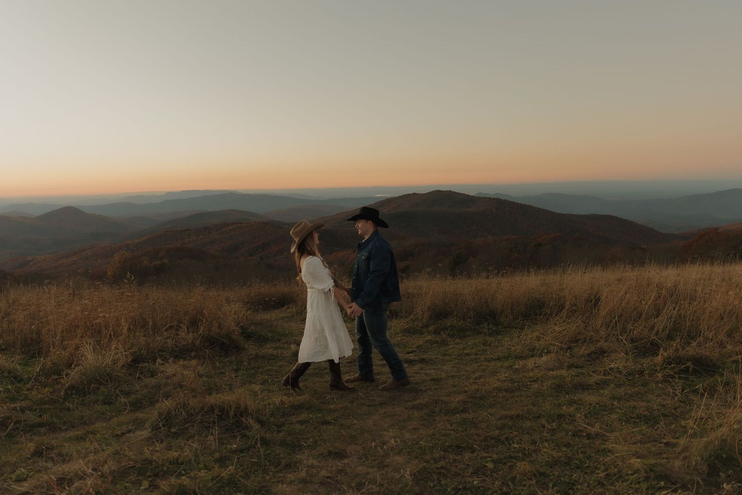 Couples in the mountains