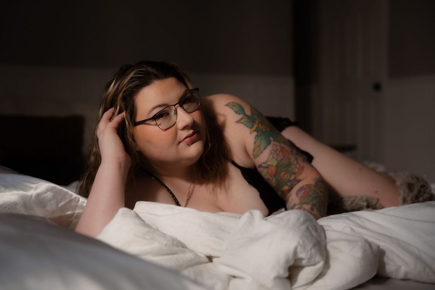 Boudoir session portrait, Wild Ridge Boudoir Flathead Valley Montana