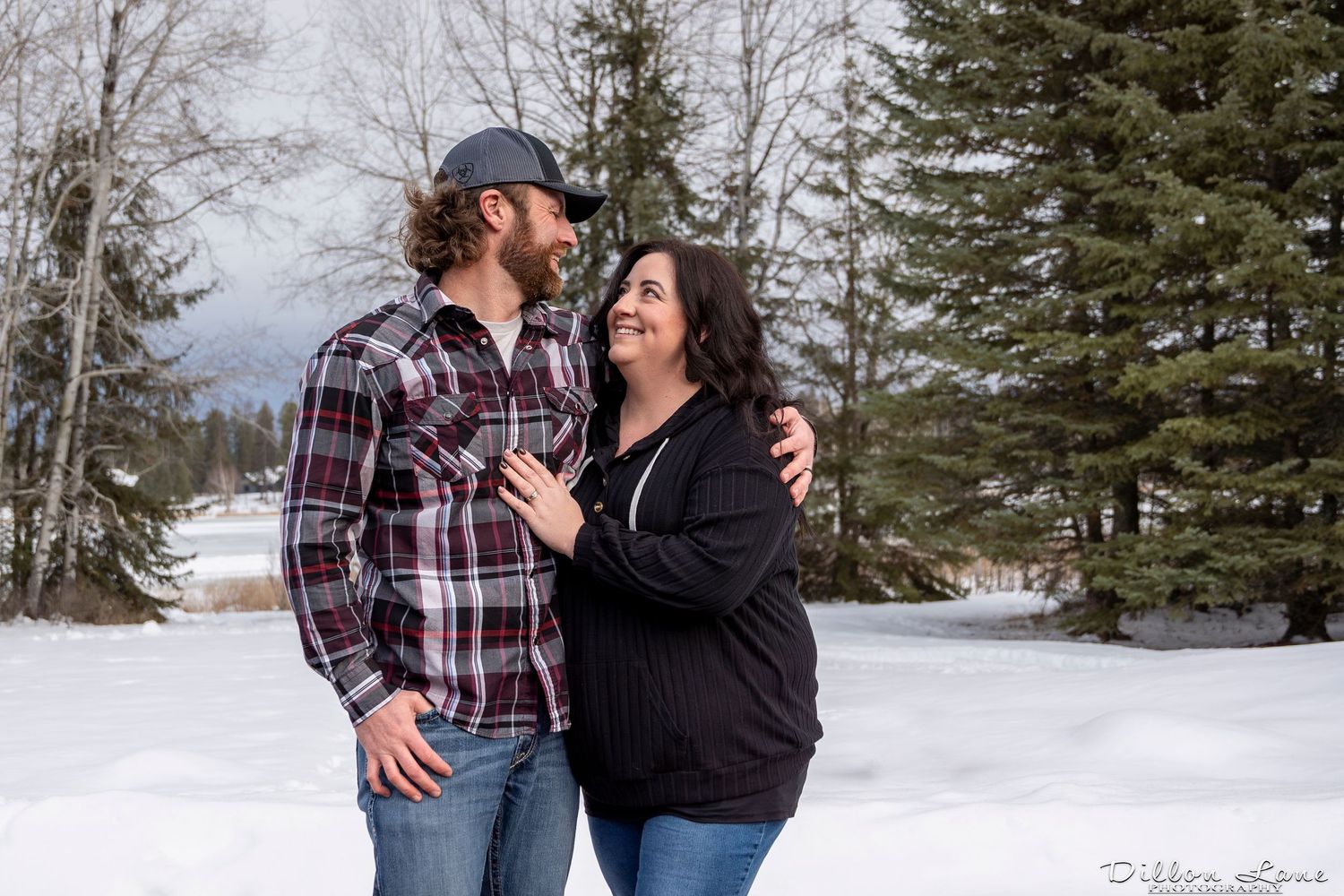 Stephanie and Dillon Lane, Wild Ridge Boudoir photographers Whitefish Montana