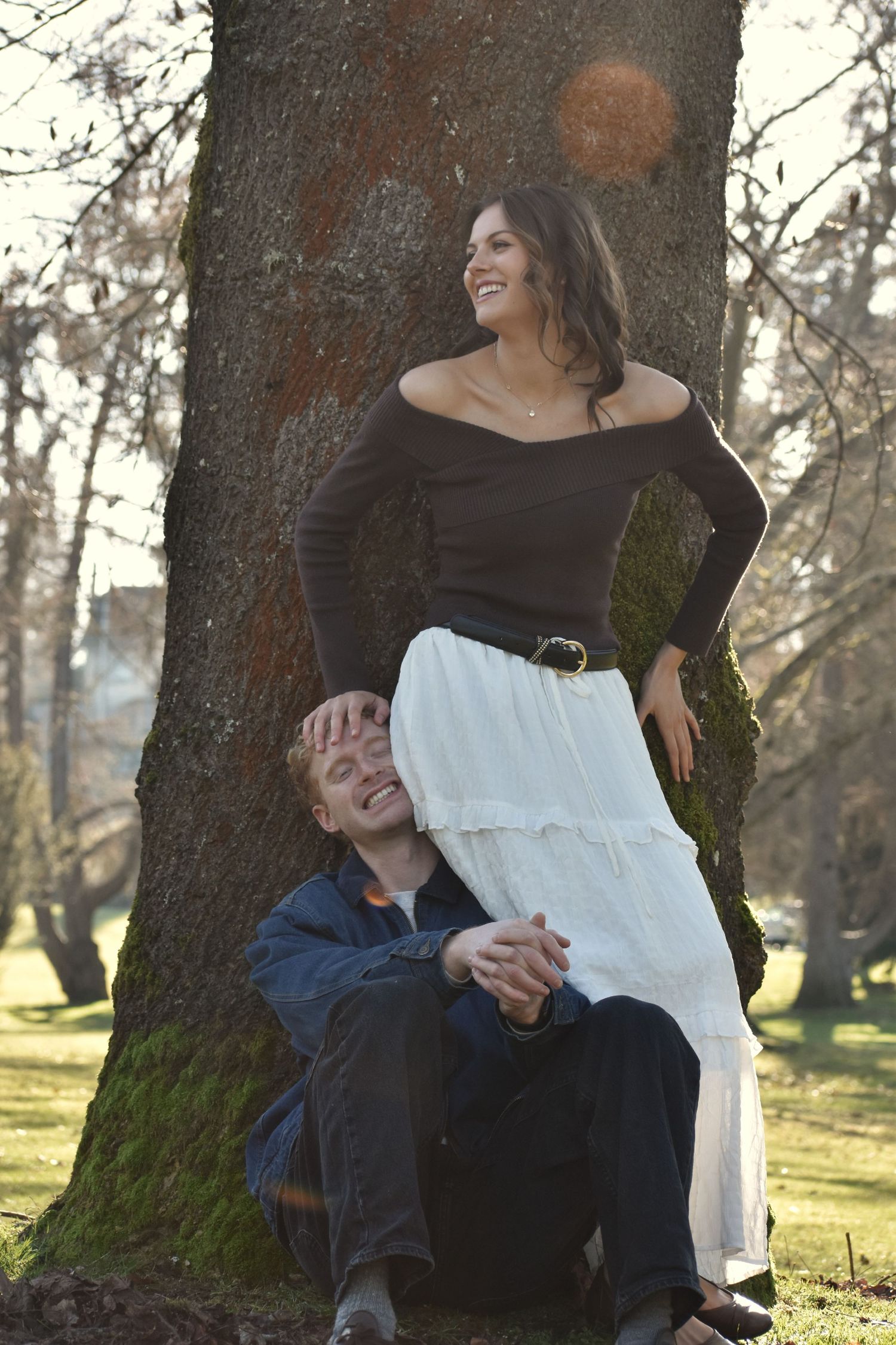 Natural candid couples session in Pierce County