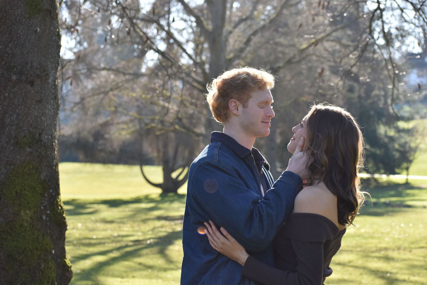 Romantic engagement style photos in Tacoma