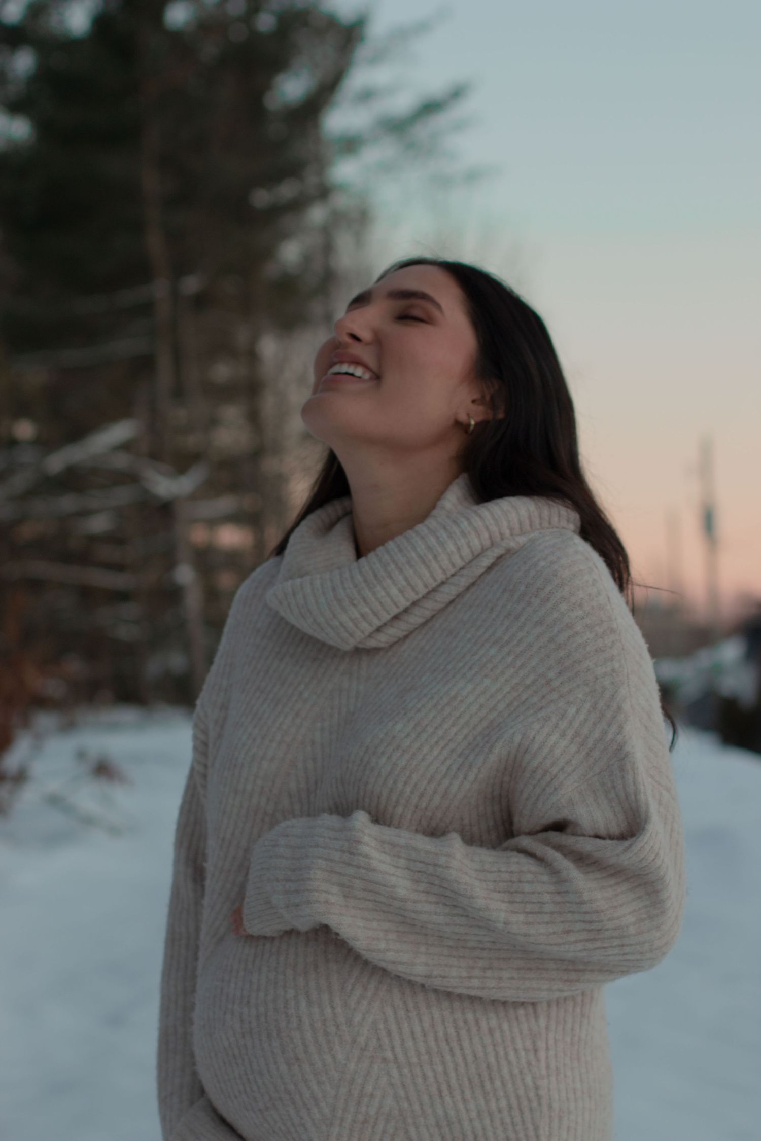 Maternity Photoshoot in Quebec City