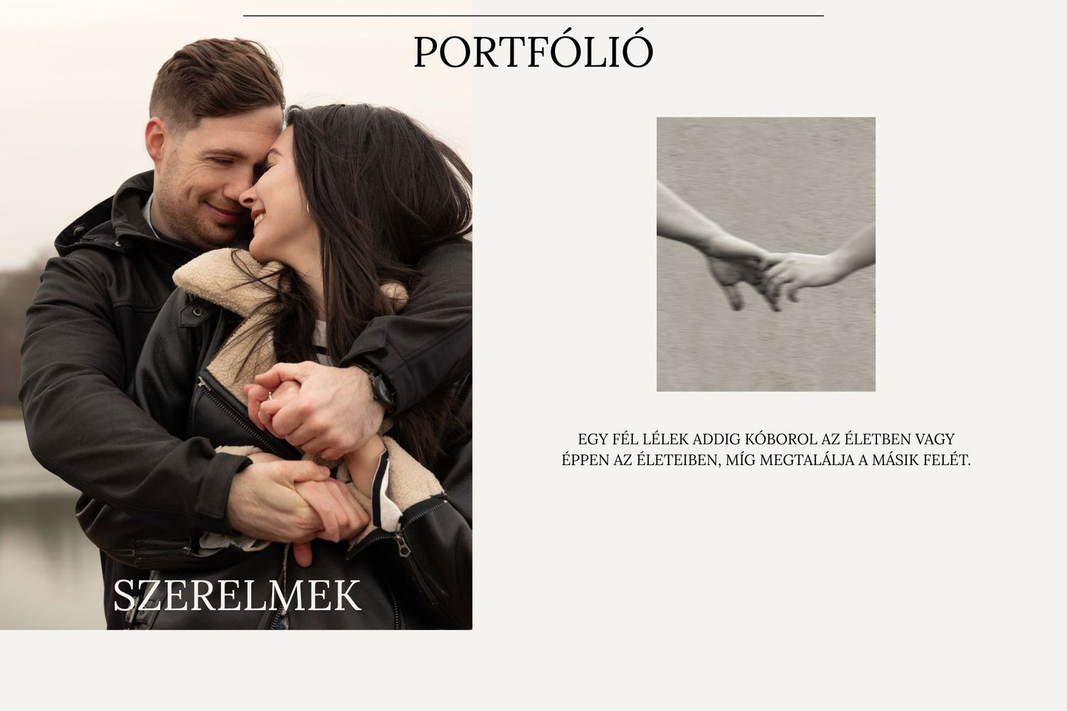 portfólió, páros fotózás