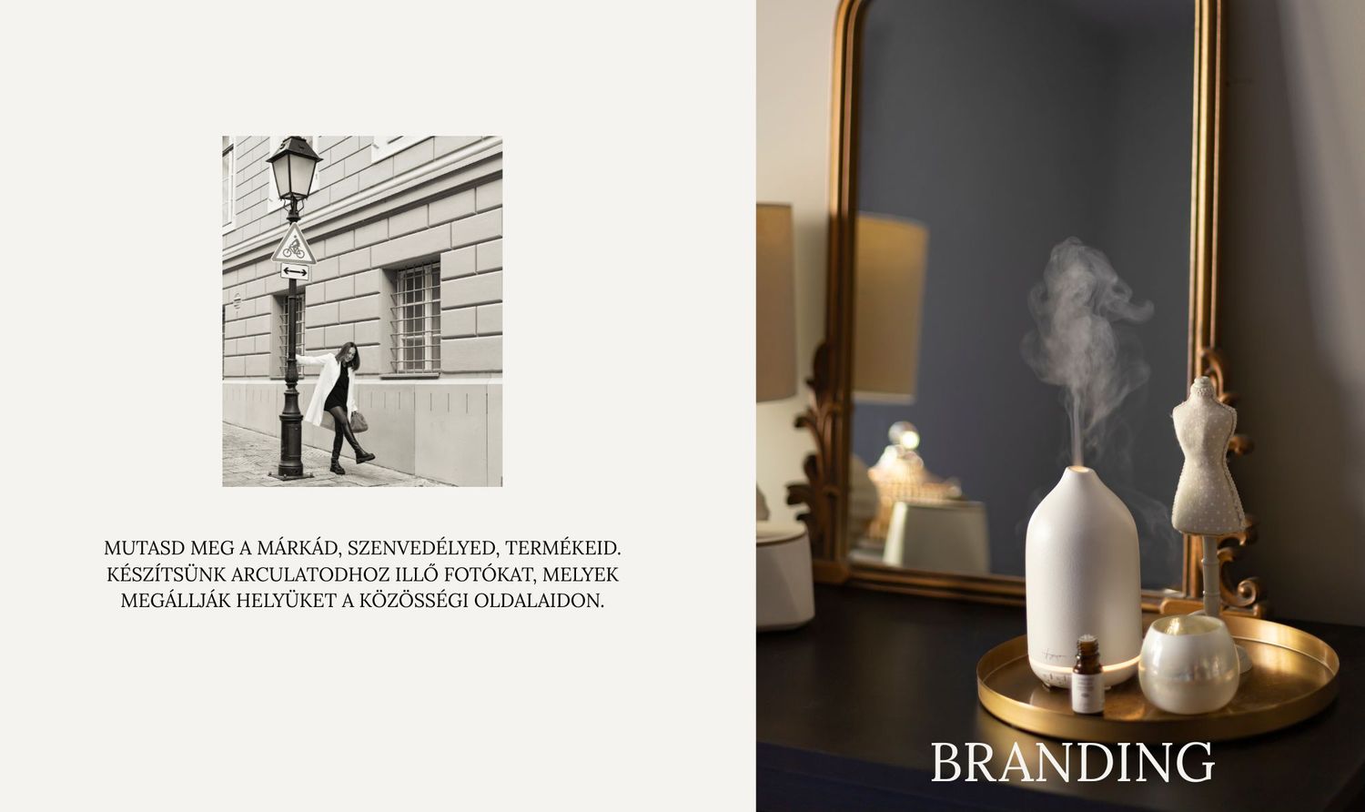 portfólió, brand fotózás, personal branding