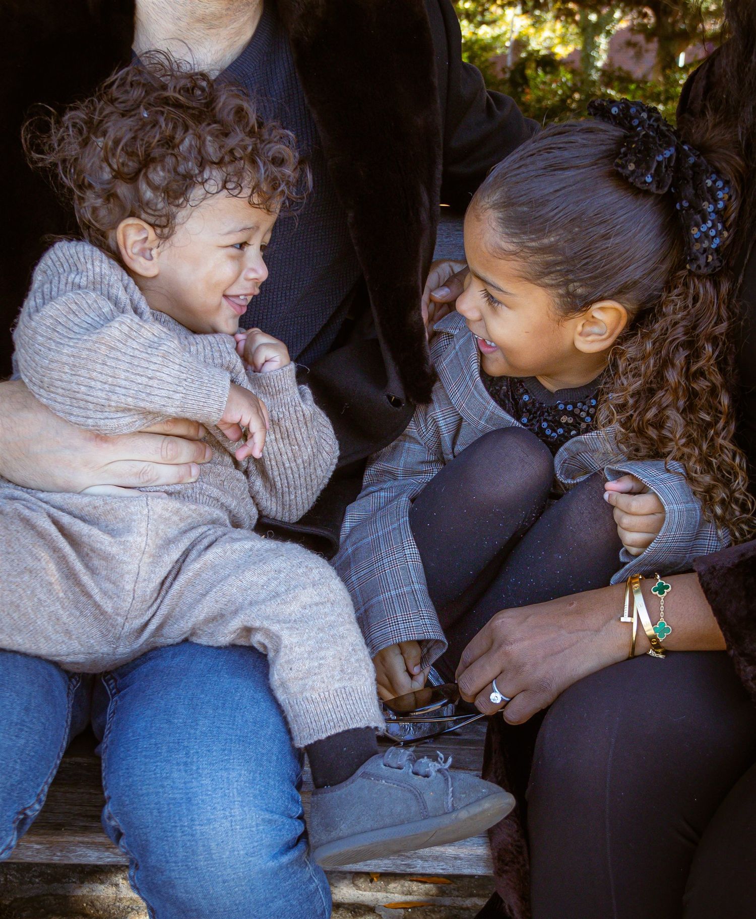 Family session captured by Hudson River
