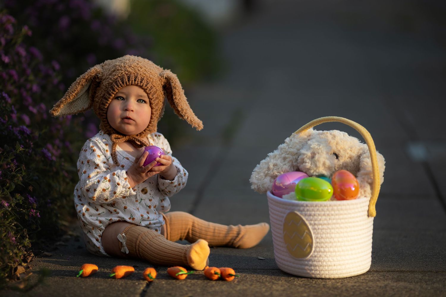 Storybook inspired infant photography session in Sonoma County