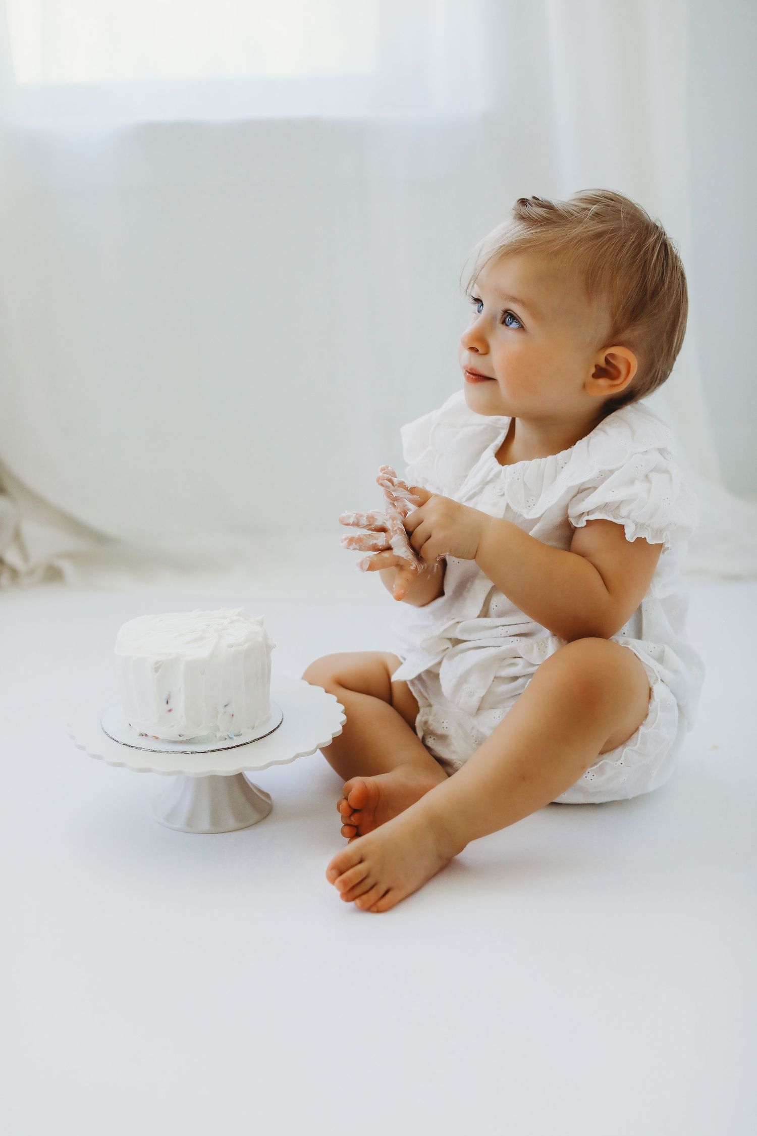Light-filled portrait by Modesto newborn photographer Mikayla Mendes