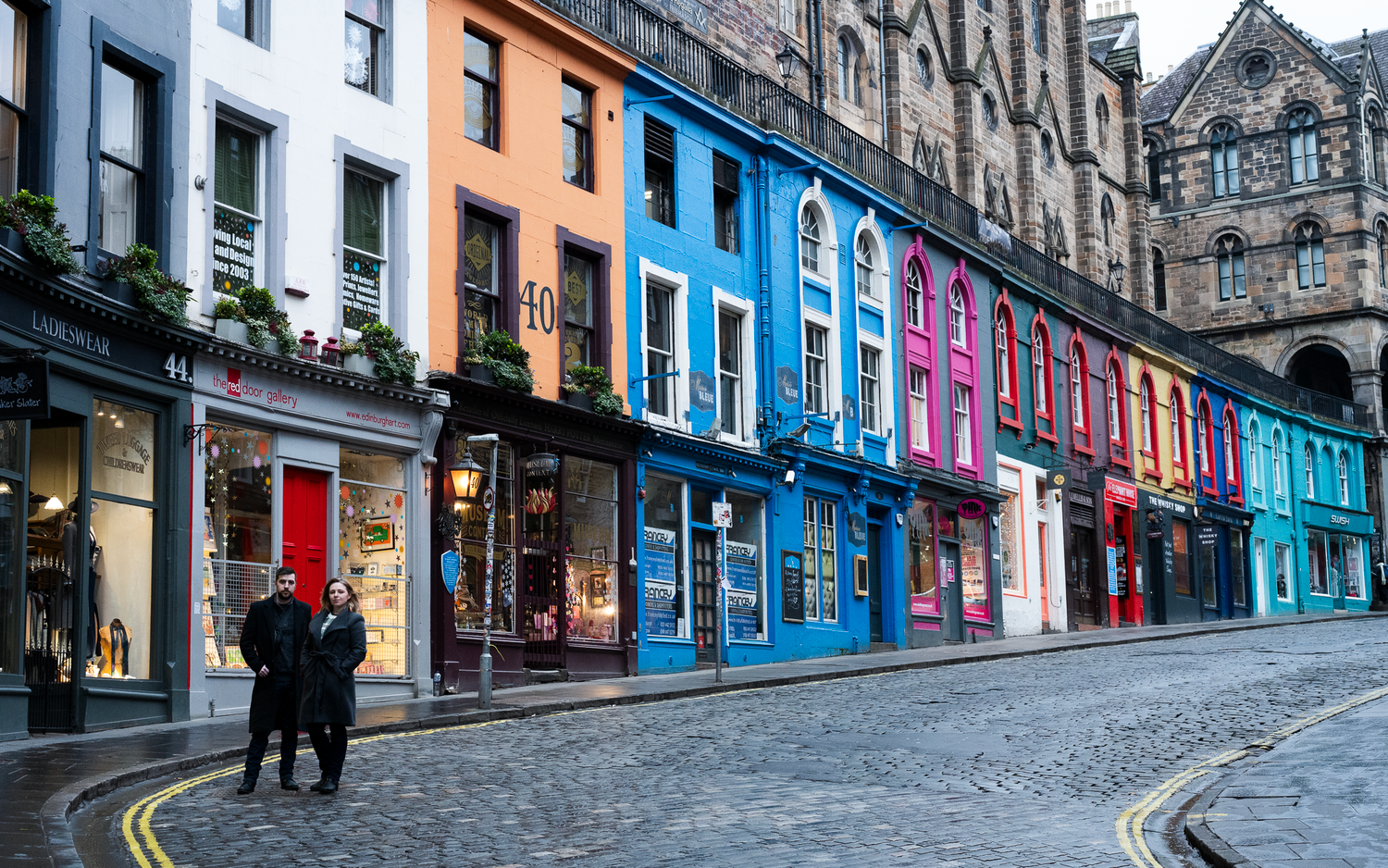 Scotland Edinburgh styled photoshoot glamour shots