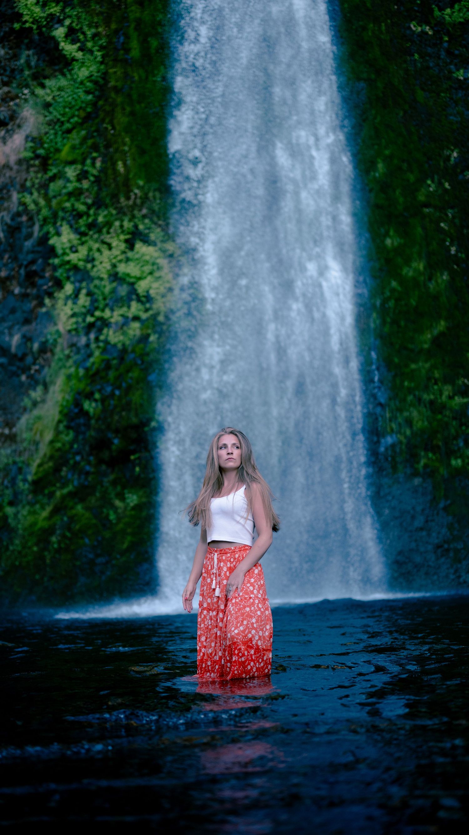 styled shoot glamour shots nature outdoors