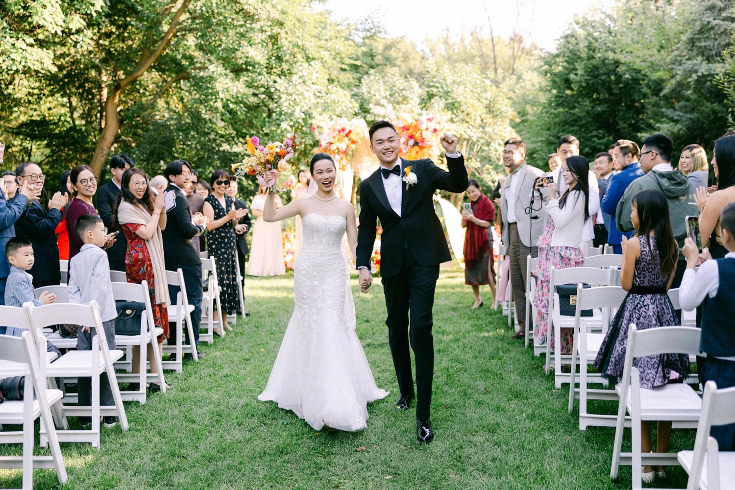 graydon hall wedding toronto intimate ceremony soft film style