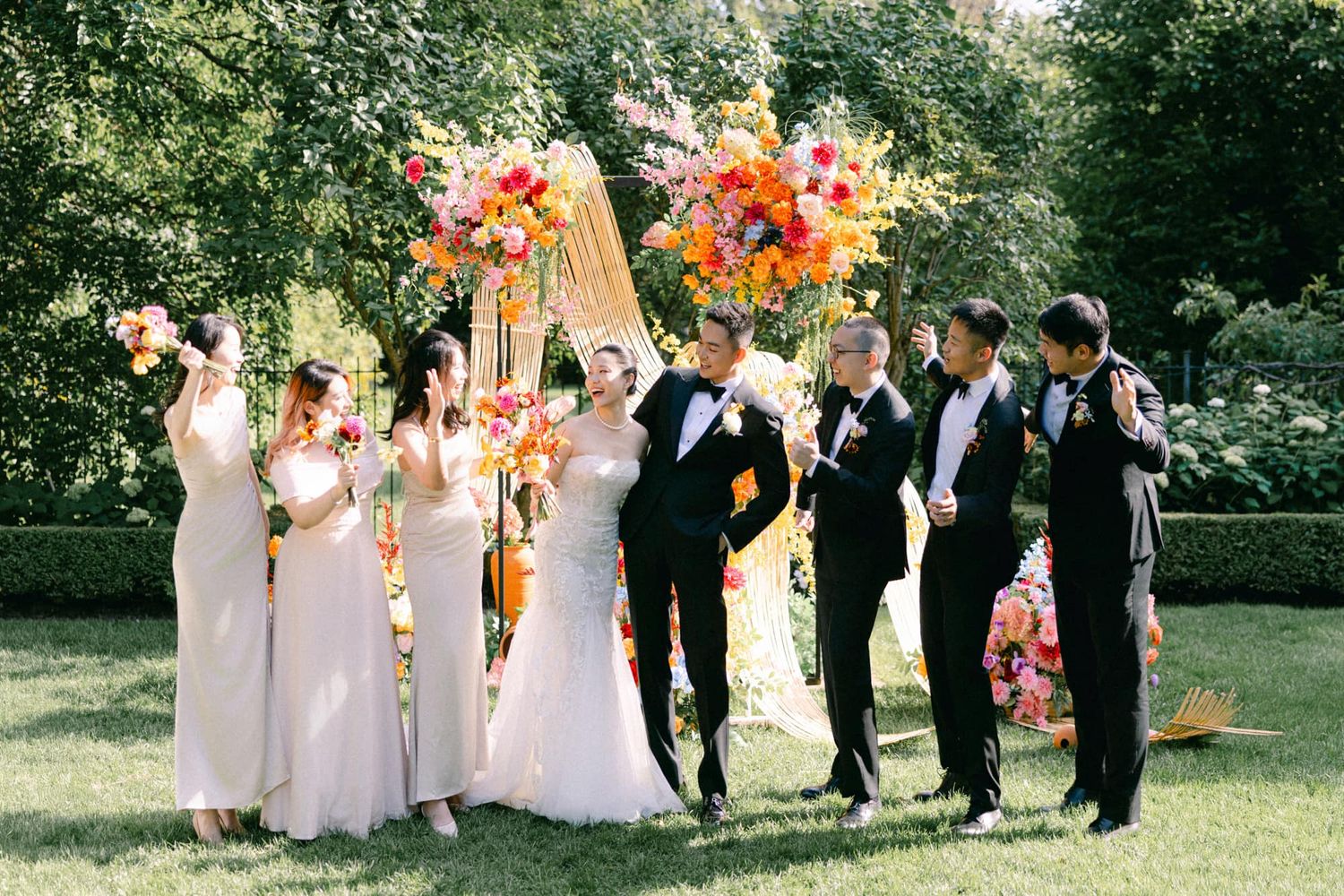 graydon hall wedding toronto intimate ceremony soft film style