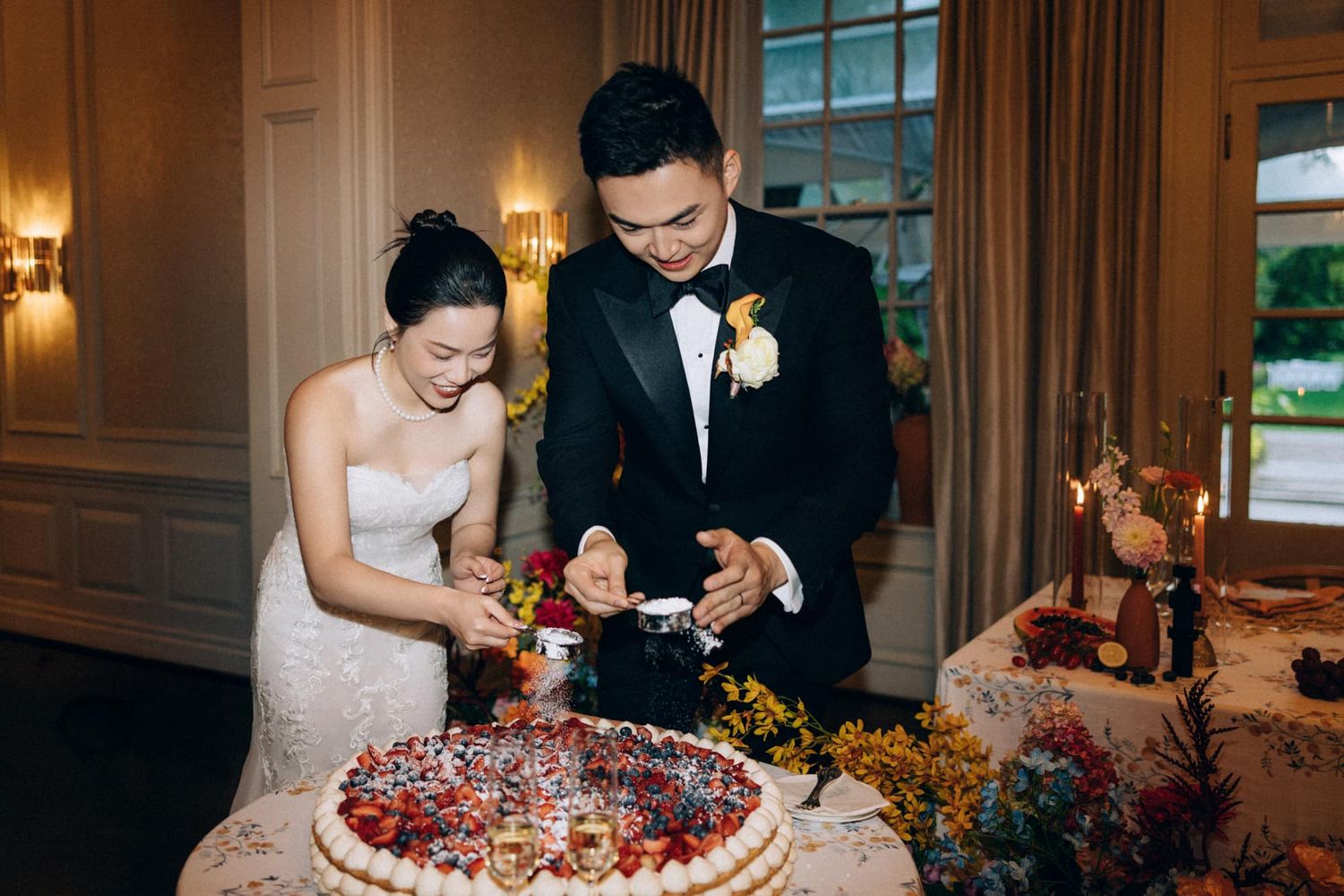 graydon hall wedding toronto intimate ceremony soft film style