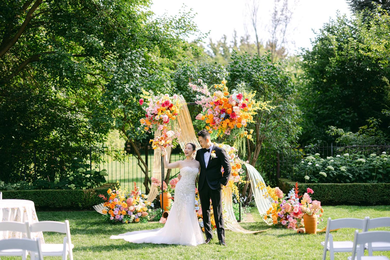 graydon hall wedding toronto intimate ceremony soft film style