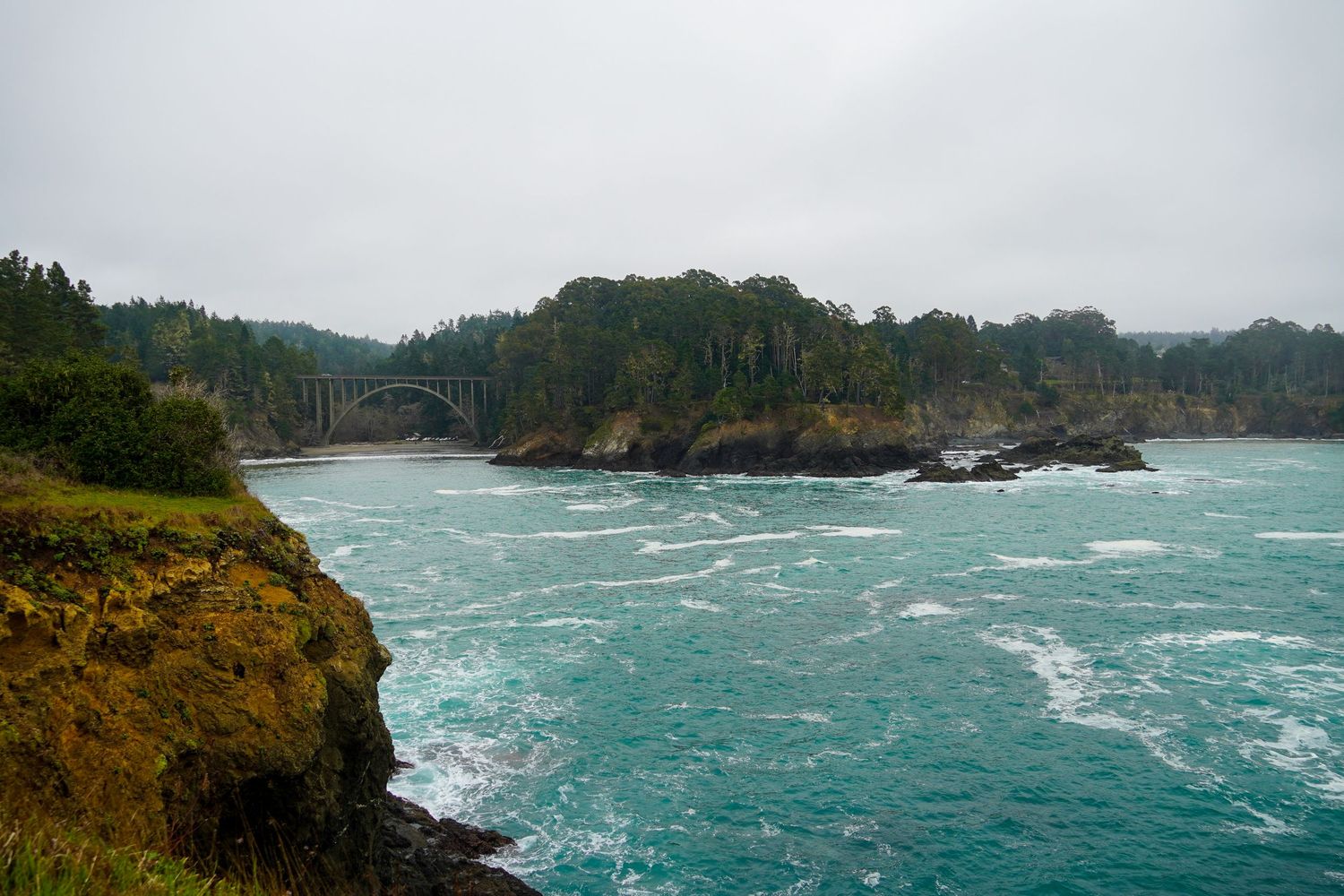 Russian Gulch, Fort Bragg
